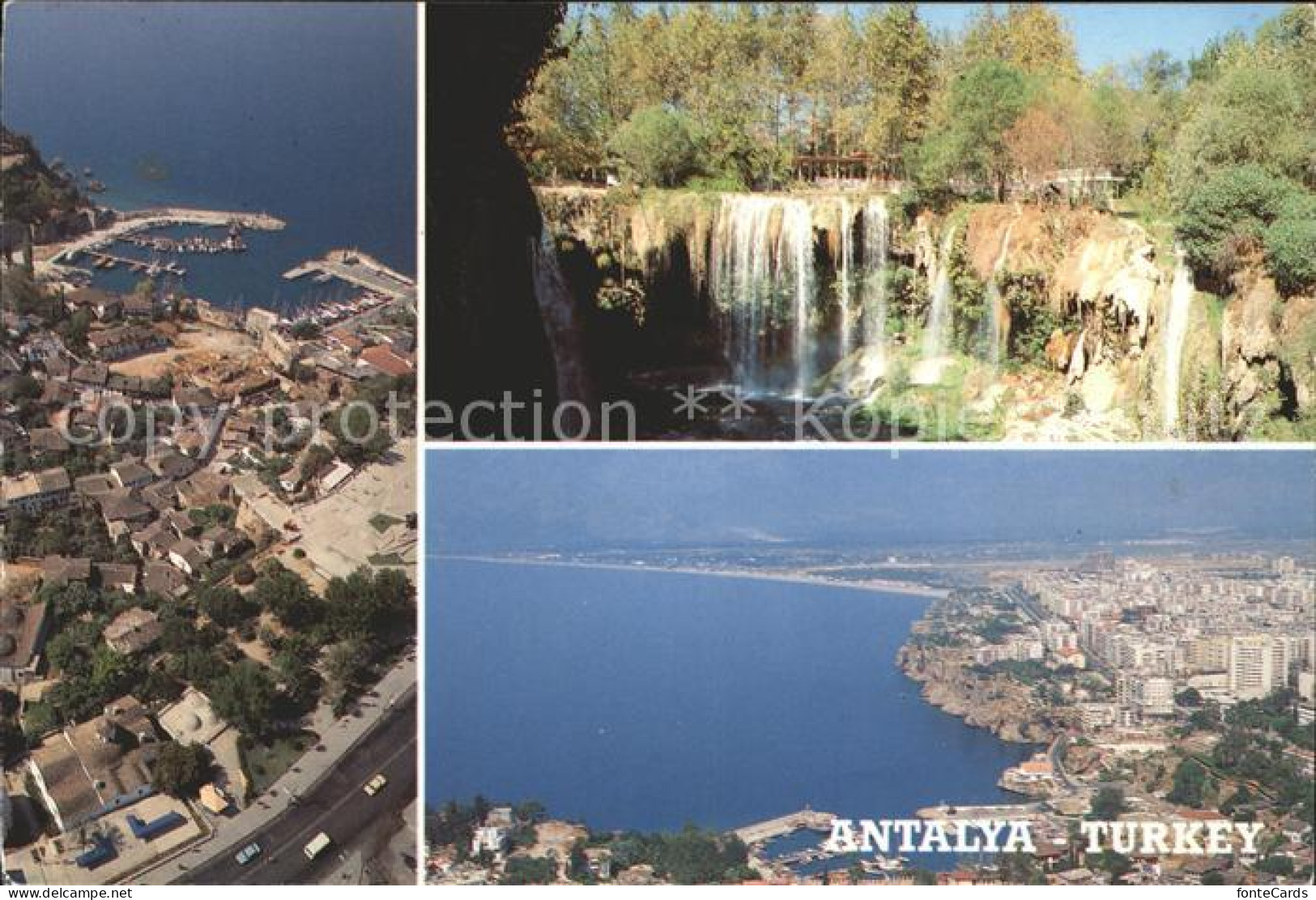 71842528 Antalya Wasserfall Fliegeraufnahme  Antalya - Turkey