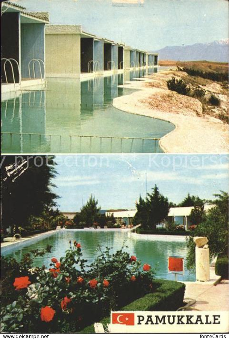 71842208 Pamukkale Denizli Tusan Motelden Iki Goeruenuem Pamukkale - Turquie