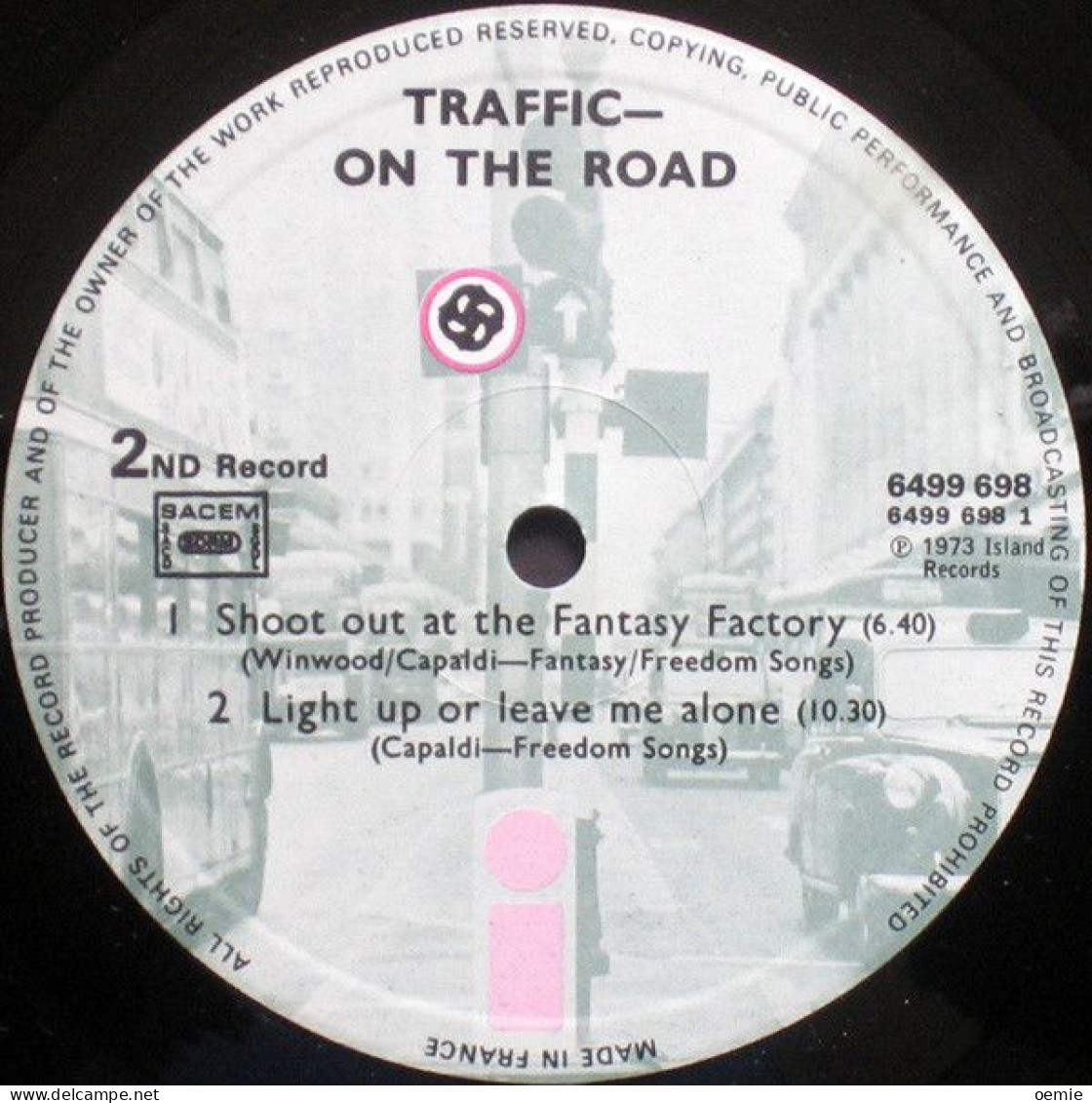 TRAFFIC  ON THE ROAD   ALBUM DOUBLE