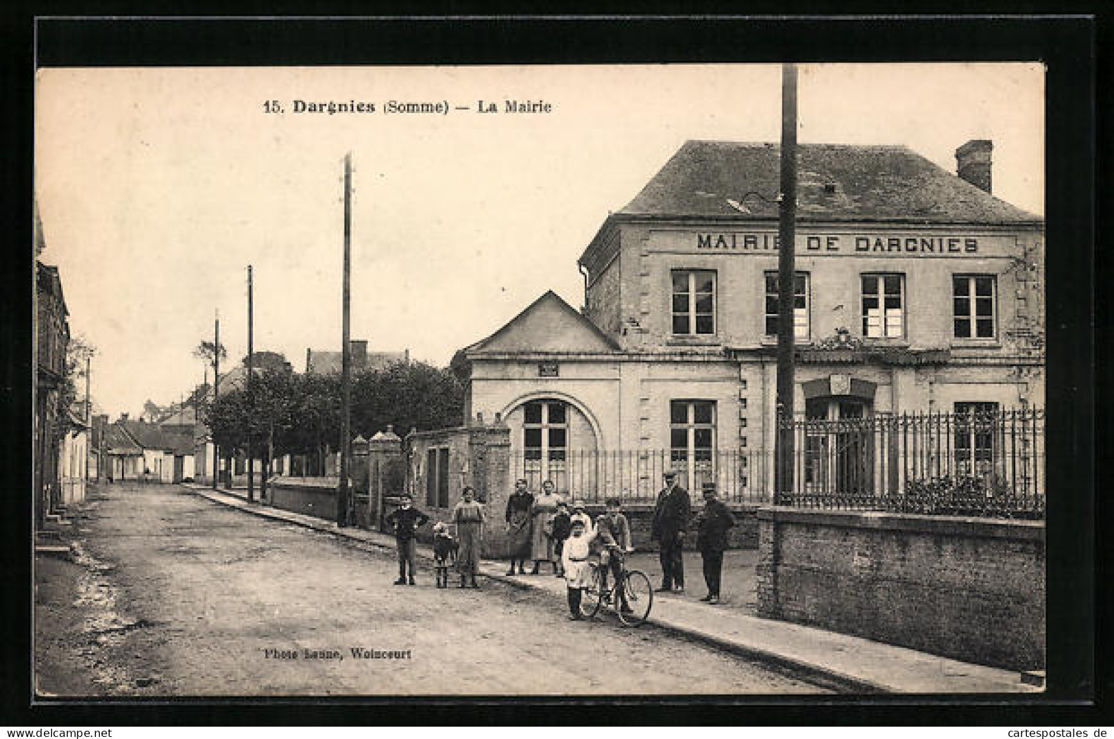 CPA Dargnies, La Mairie  - Other & Unclassified