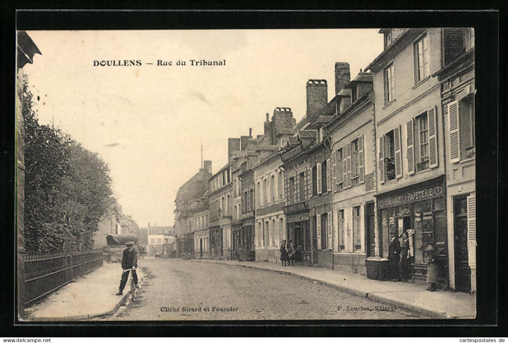 CPA Doullens, Rue Du Tribunal  - Doullens