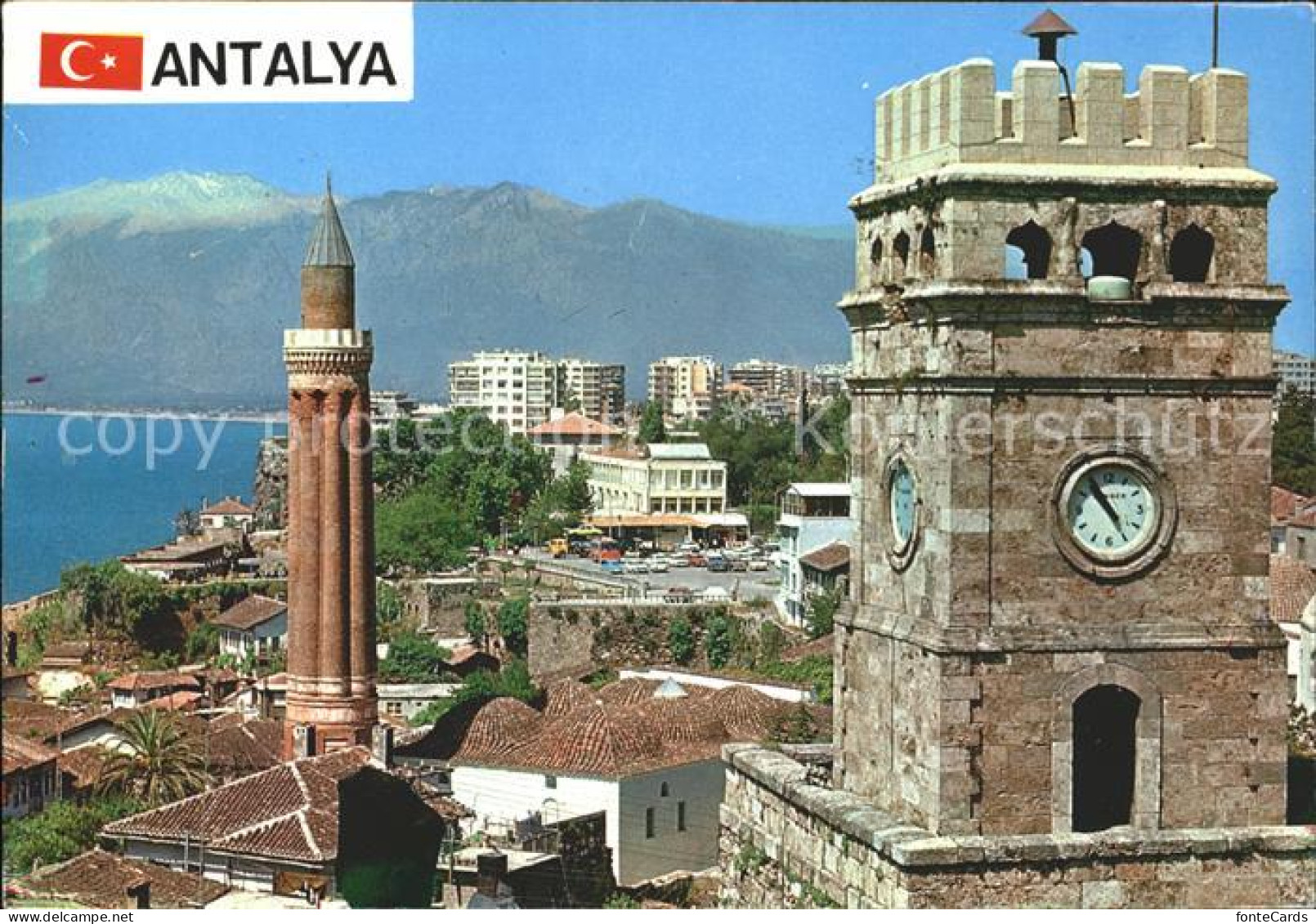 71841854 Antalya Grooved Minoret Clocktower Antalya - Turquie