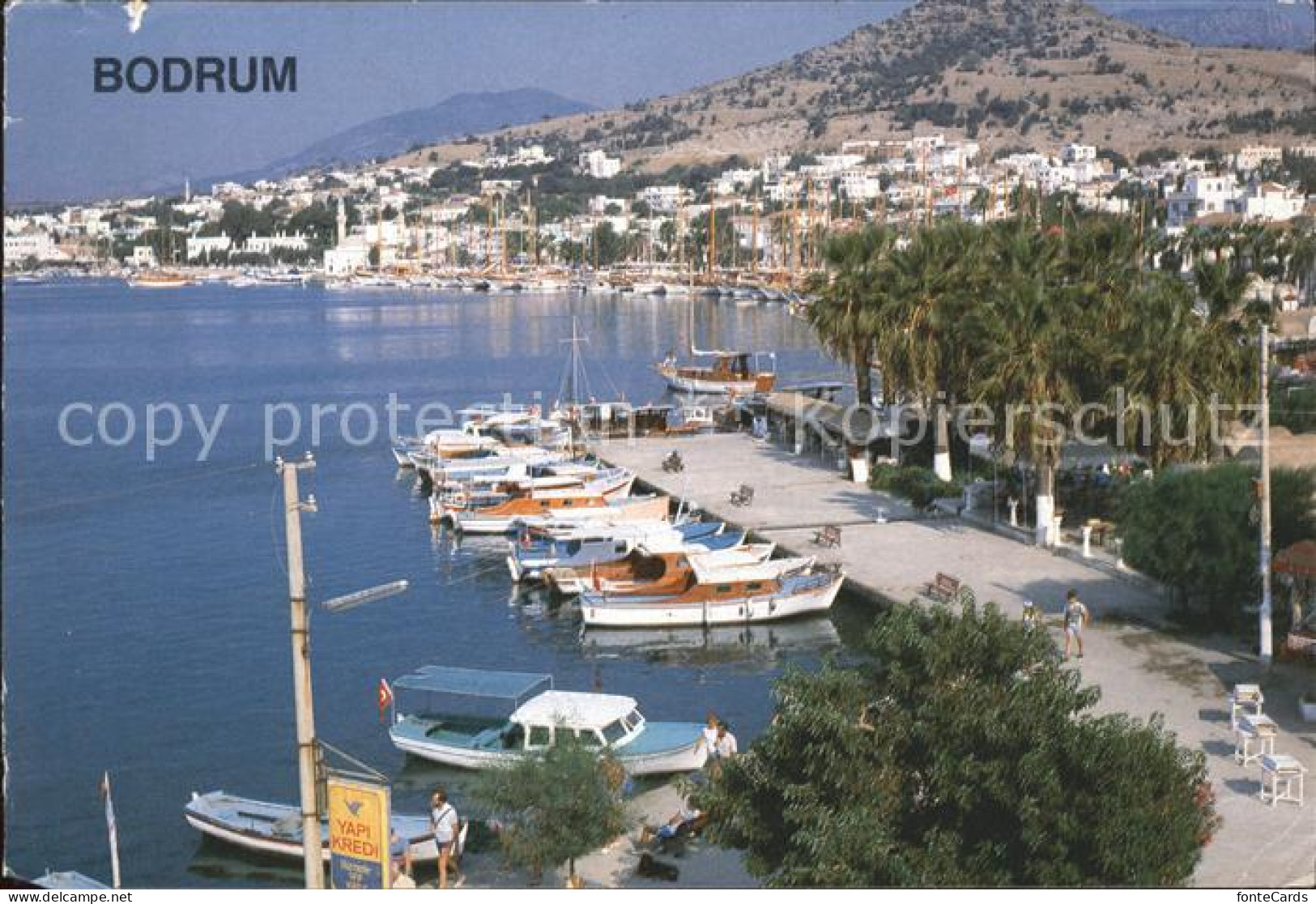 71841701 Bodrum Hafen Boote Segelboote Promenade Bodrum - Türkei