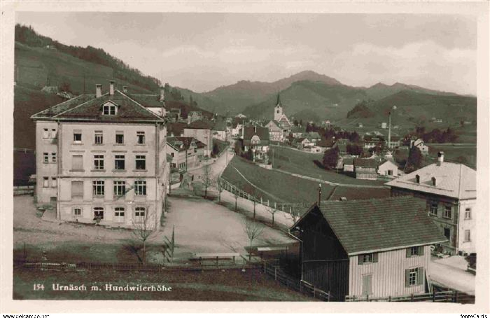 13975673 Urnaesch_AR Panorama Mit Hundwilerhoehe Feldpost - Other & Unclassified