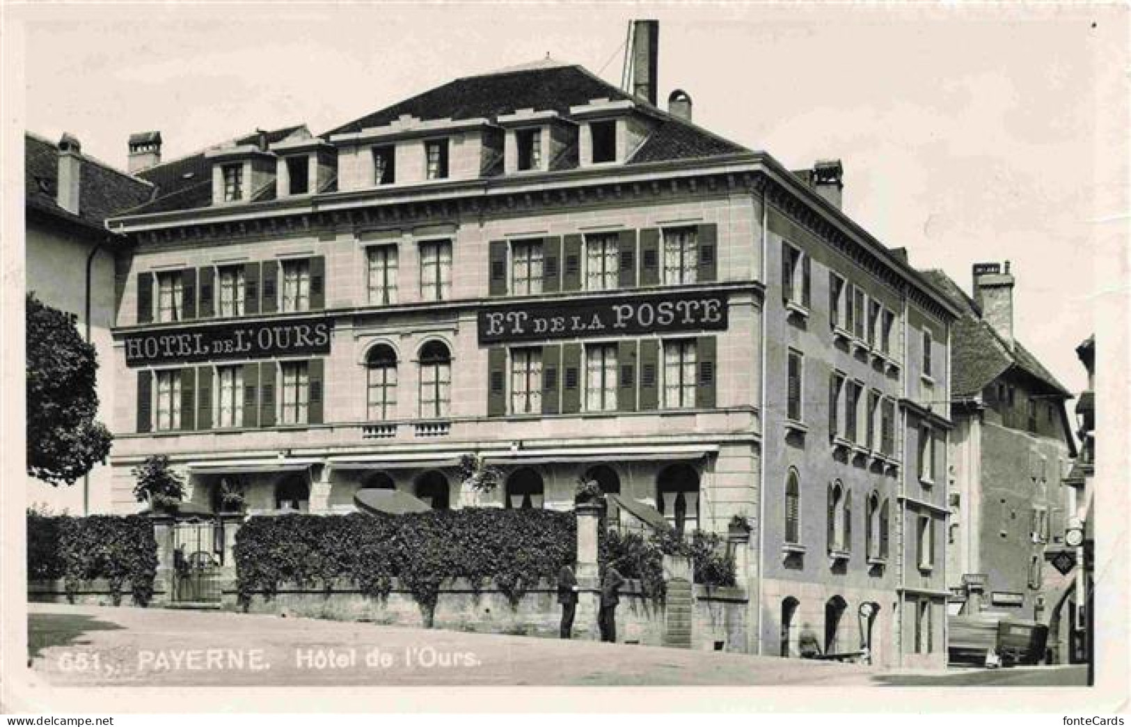 13975668 PAYERNE_VD Hotel De L'Ours - Autres & Non Classés