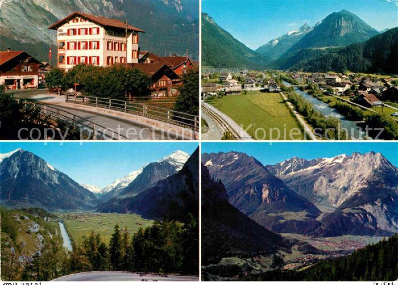 12675626 Innertkirchen Hotel Alpenrose Berner Oberland Panorama Innertkirchen - Autres & Non Classés