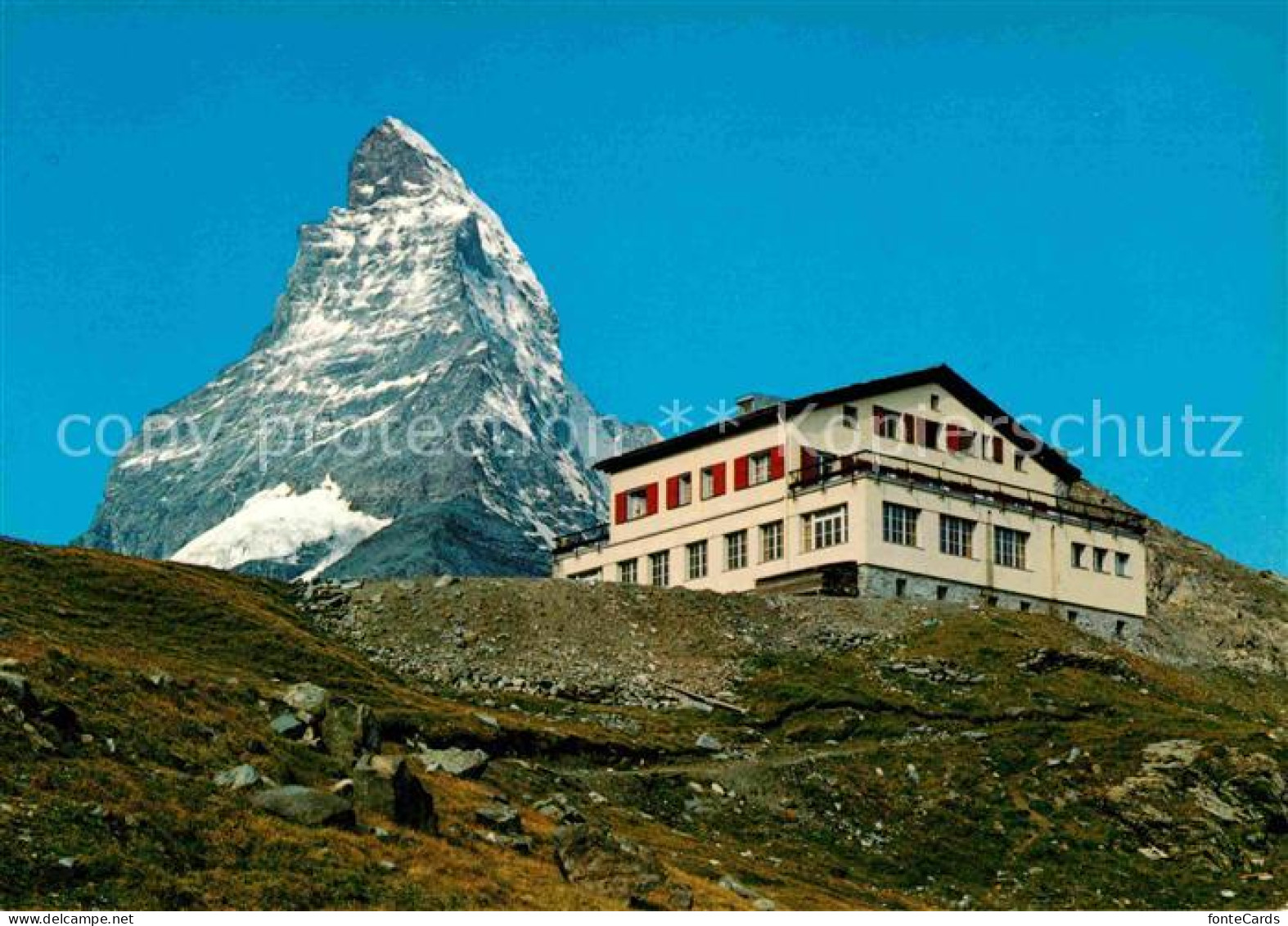 12674726 Zermatt VS Hotel Schwarzsee Mit Matterhorn  - Andere & Zonder Classificatie