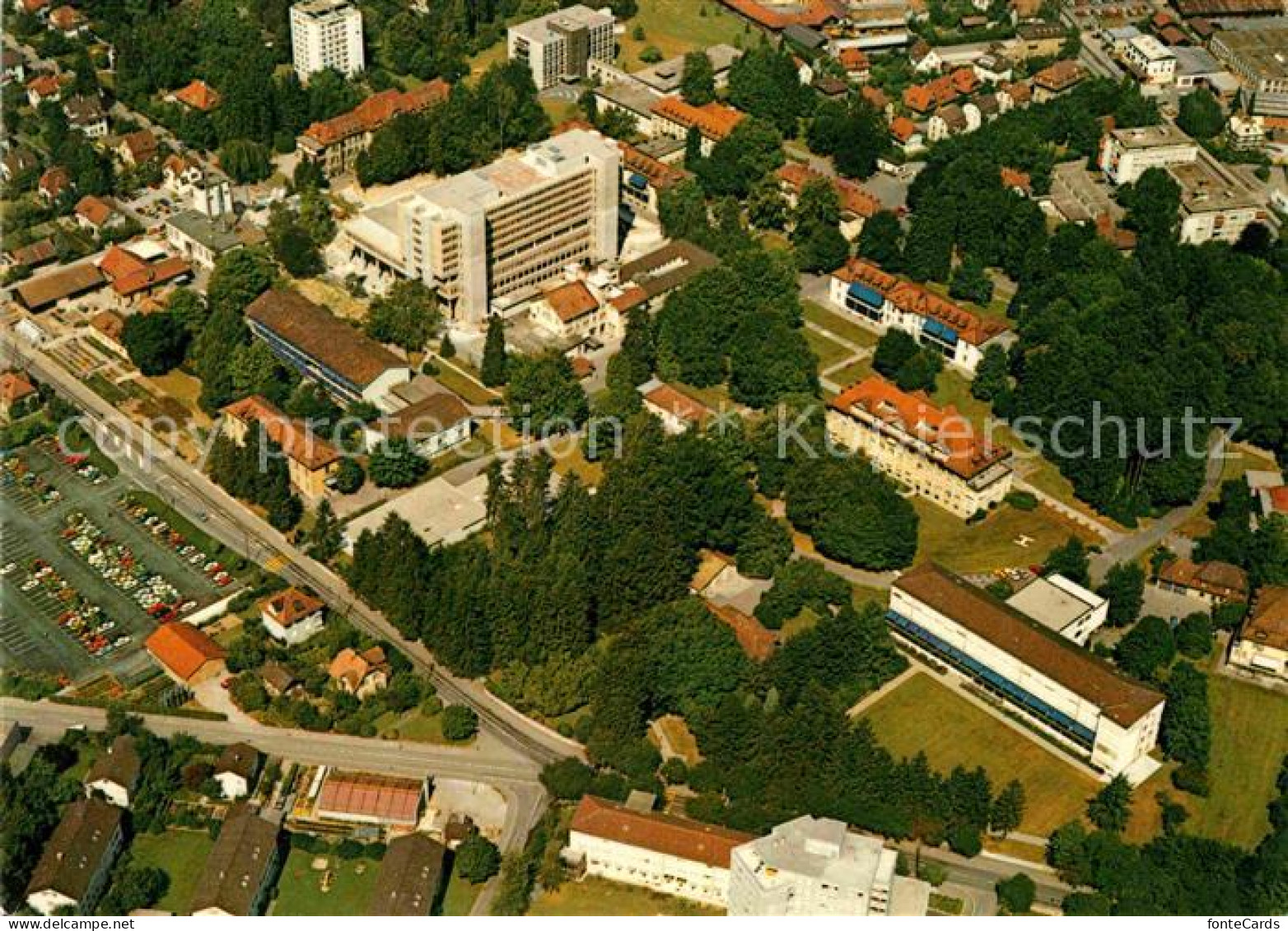 12668606 Aarau AG Fliegeraufnahme Kantosspital Aarau - Otros & Sin Clasificación