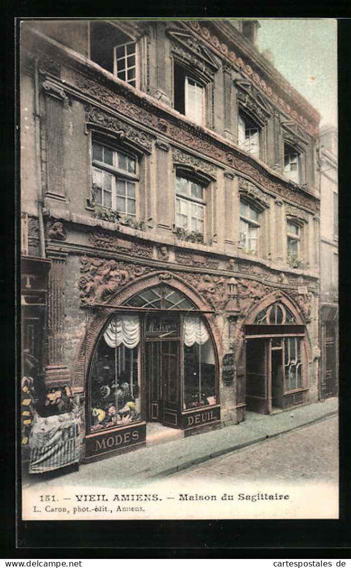 CPA Amiens, Maison Du Sagittaire  - Amiens