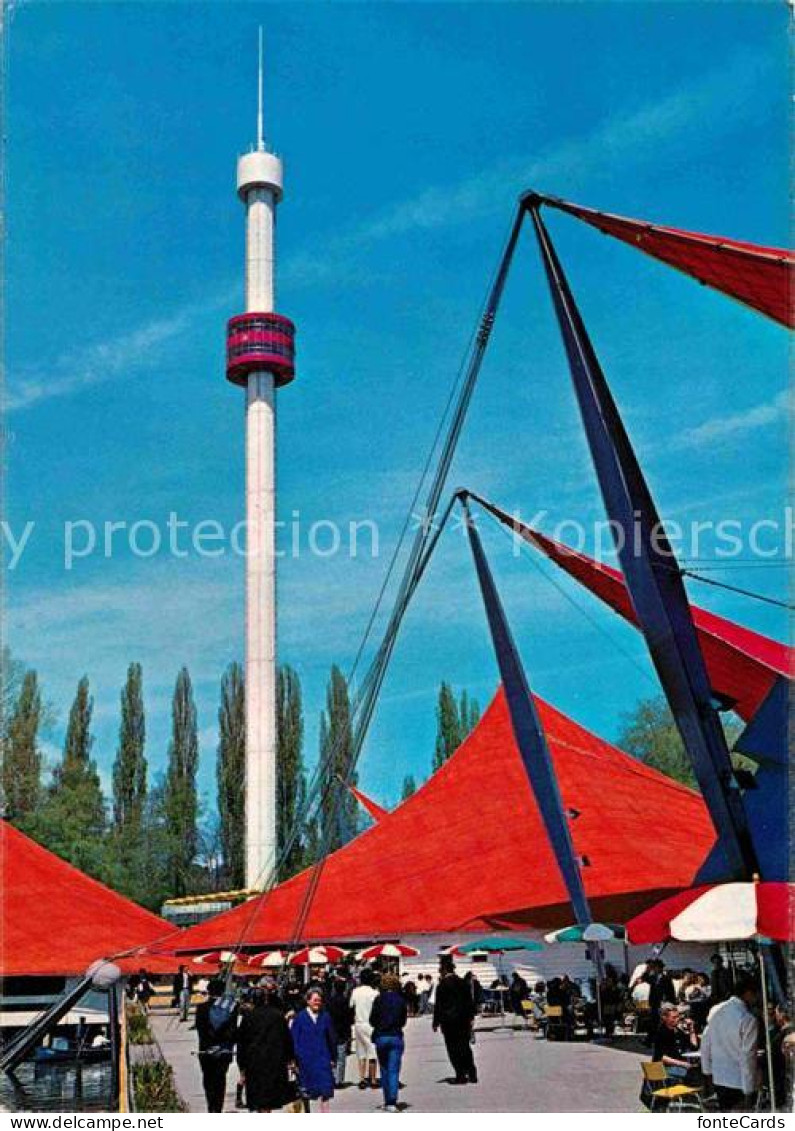 12658516 Exposition Nationale Lausanne 1964 Secteur Du Port Tour Spiral Expositi - Other & Unclassified