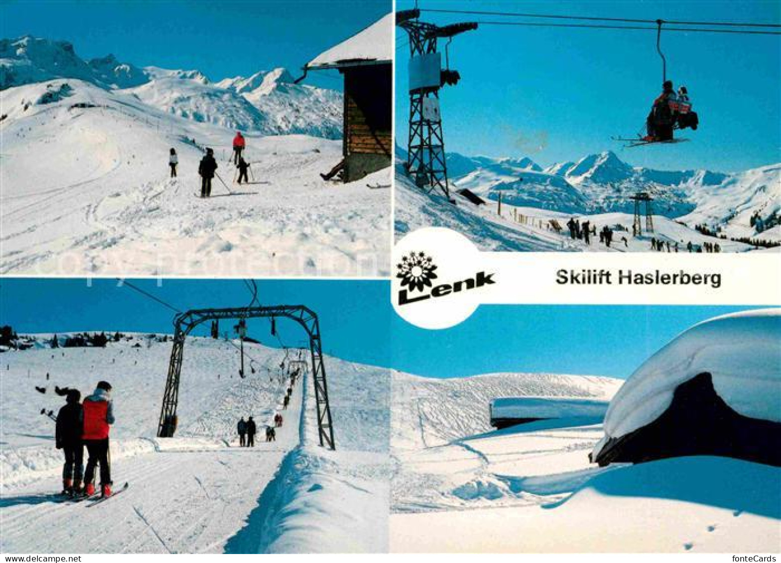 12649086 Lenk Simmental Skilift Haslerberg Details Lenk Simmental - Autres & Non Classés