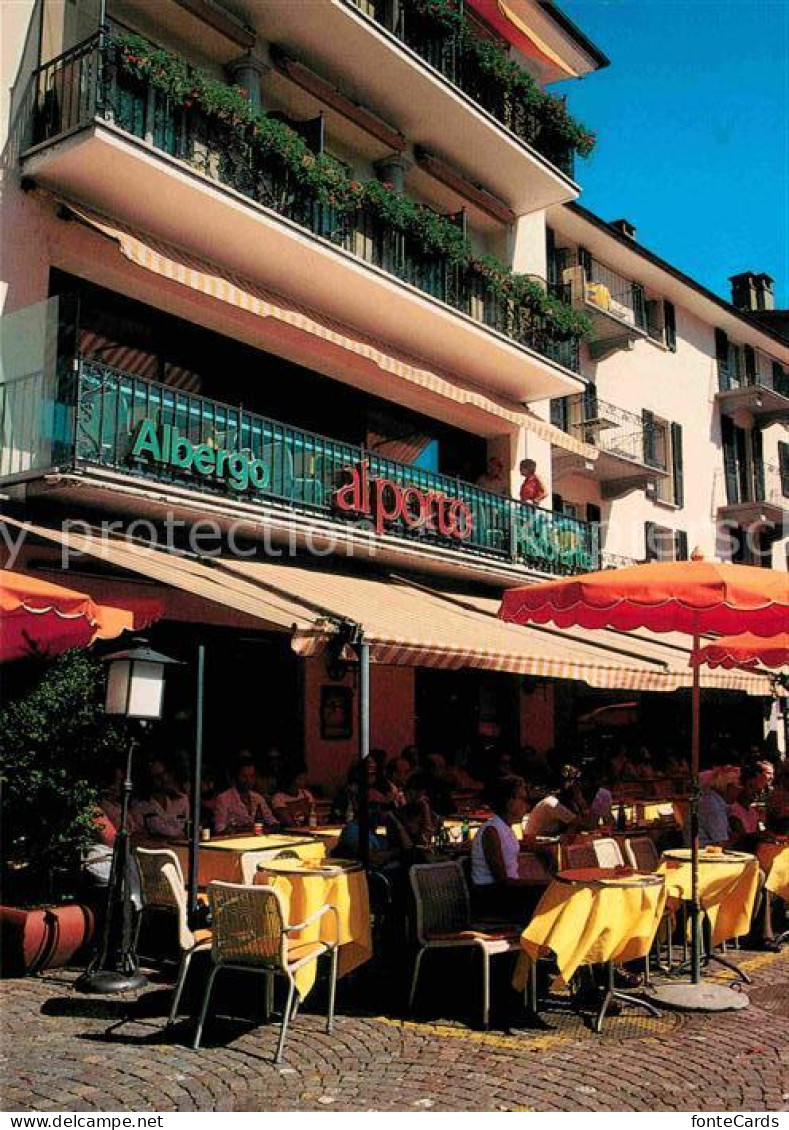 12646146 Ascona TI Hotel Ristorante Al Porto Ascona - Autres & Non Classés