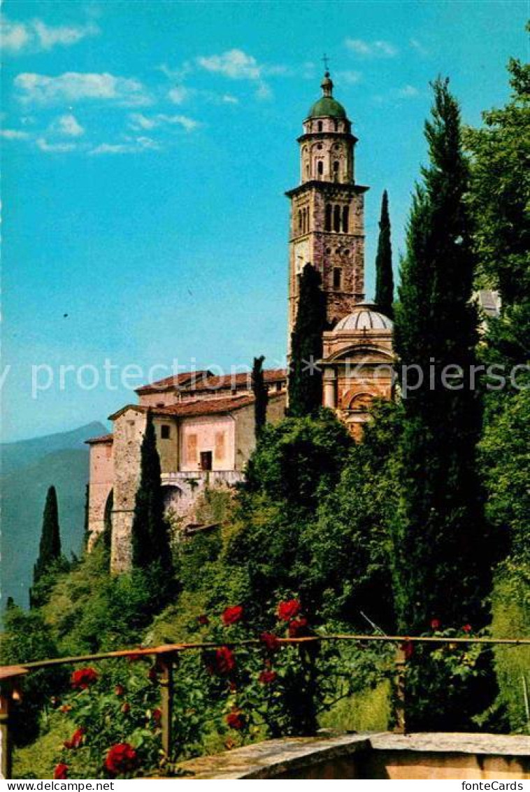 12641506 Morcote Lago Di Lugano Chiesa Kirche Morcote Lago Di Lugano - Altri & Non Classificati