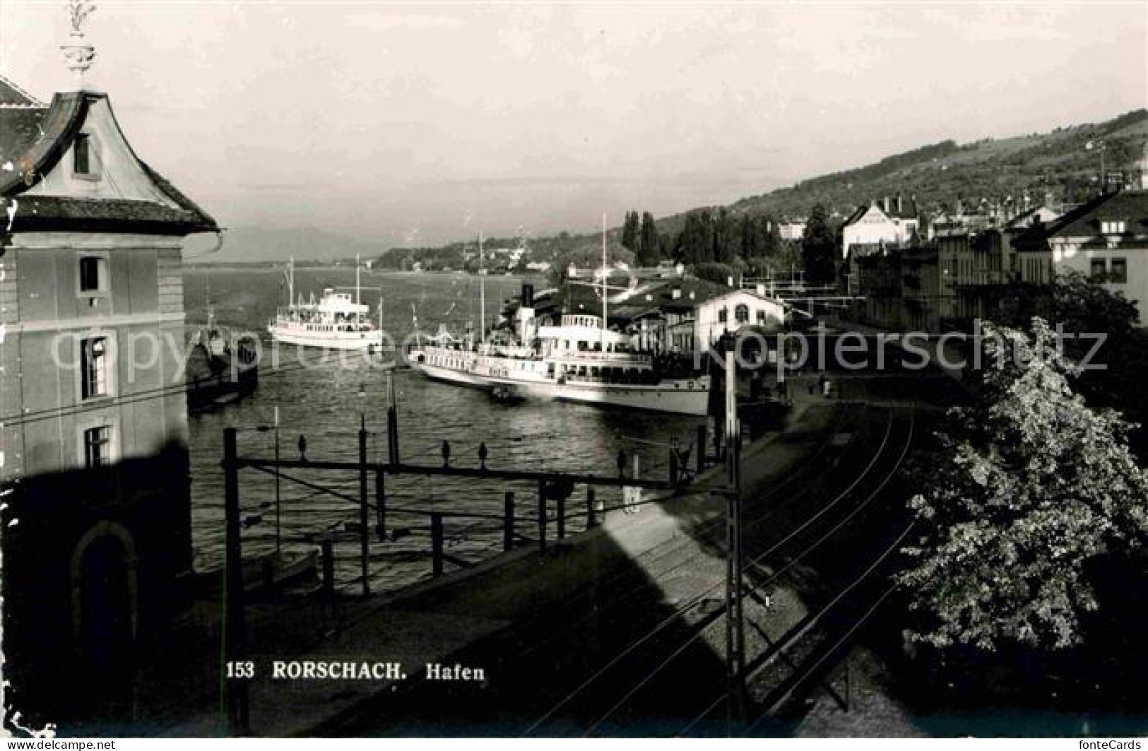 12632866 Rorschach Bodensee Hafen Dampfer Faehre Rorschach - Autres & Non Classés