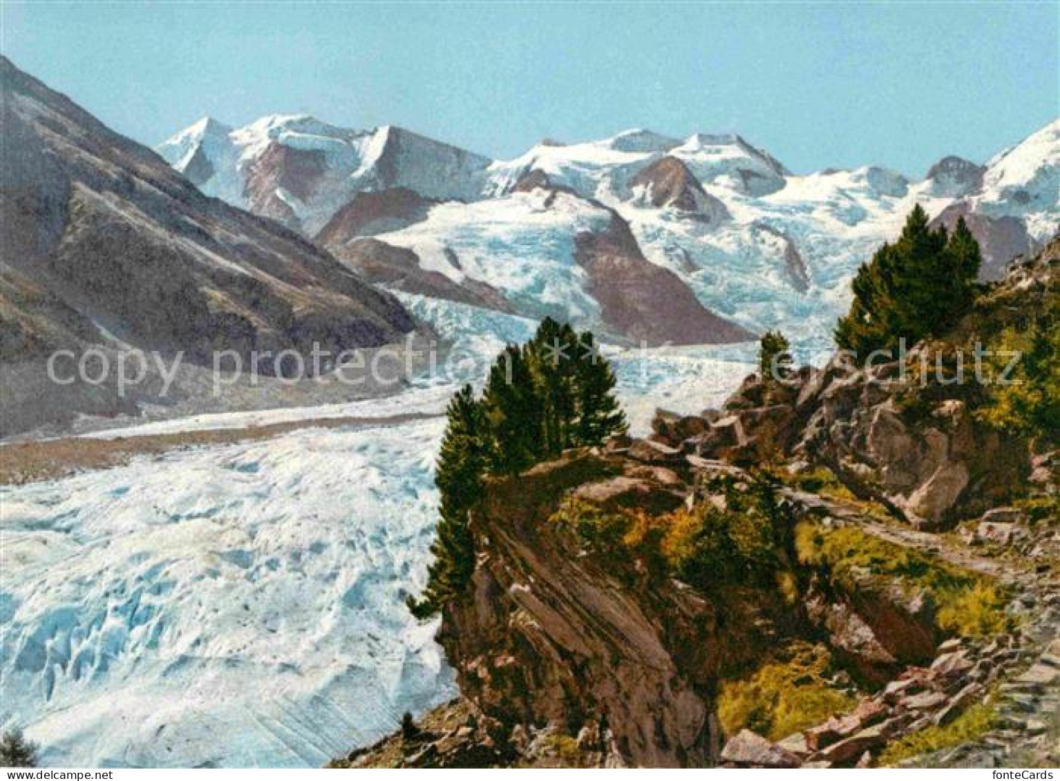 12629226 Piz Palue Mit Gletscher Und Bellavista Piz Palue - Altri & Non Classificati