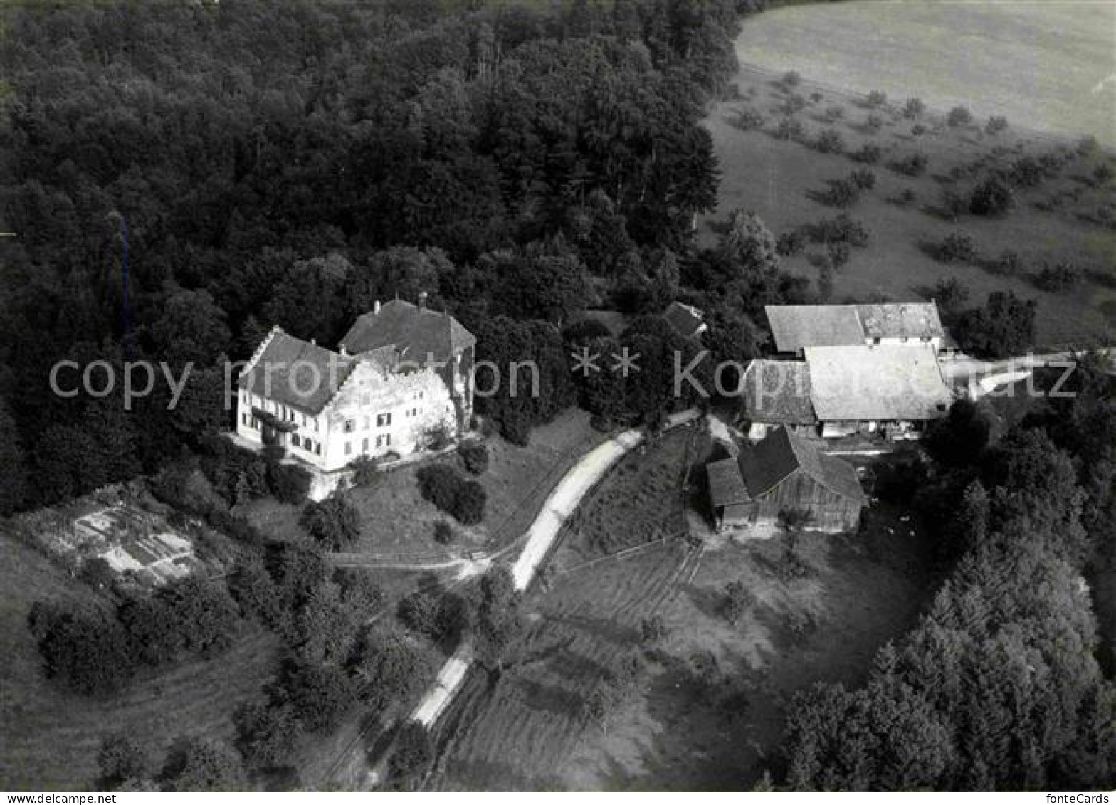 12614866 Wellhausen Felben Fliegeraufnahme Schloss Wellenberg Felben-Wellhausen - Altri & Non Classificati