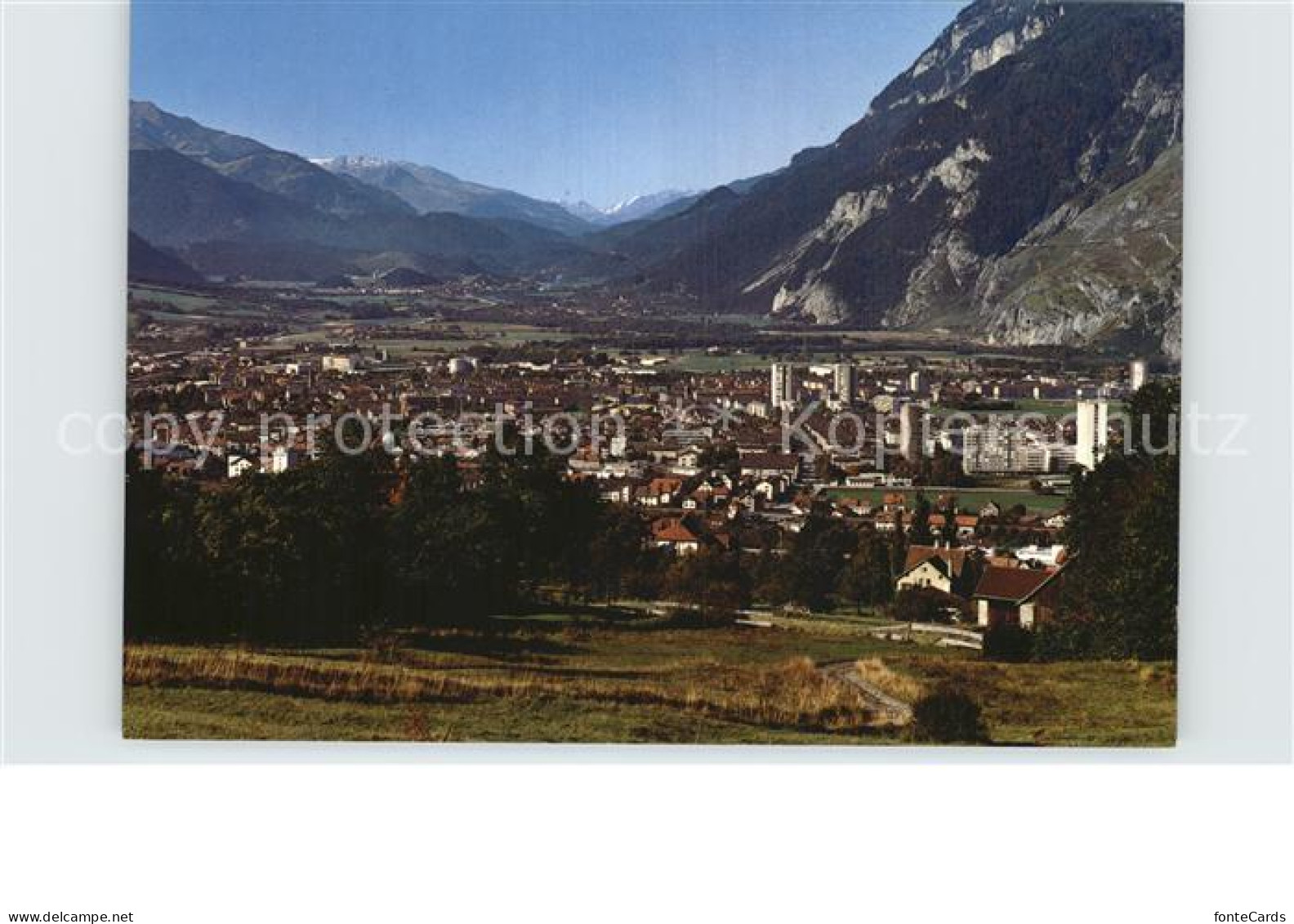 12613476 Chur GR Panorama Buendner Oberland Chur - Sonstige & Ohne Zuordnung