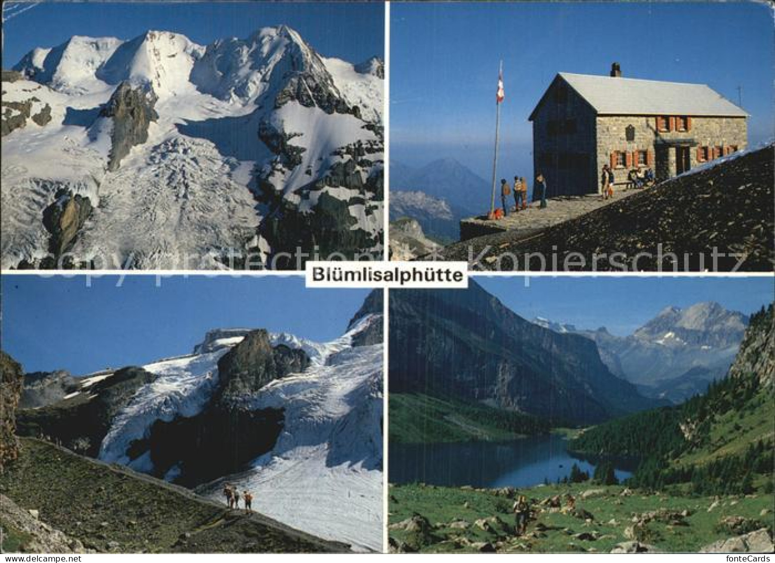 12612086 Kandersteg BE Oeschinensee Bluemlisalphuette Kandersteg - Autres & Non Classés