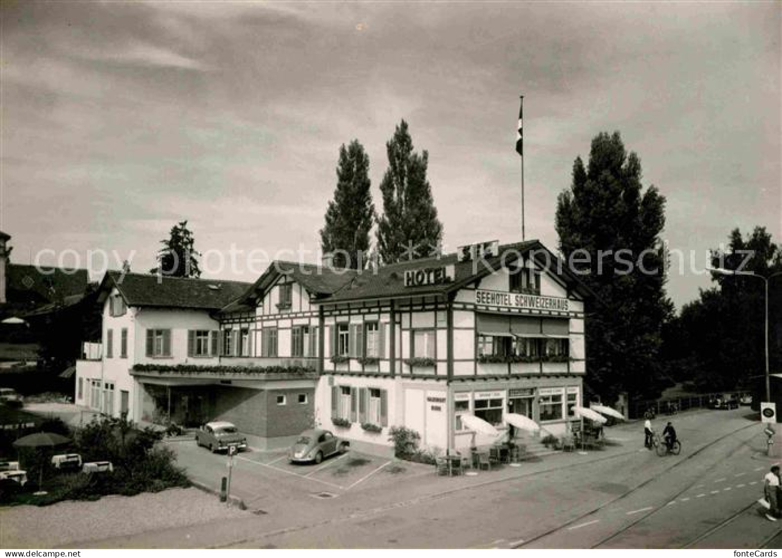 12604556 Romanshorn Bodensee Seehotel Schweizerhaus Autofaehre Romanshorn Friedr - Andere & Zonder Classificatie