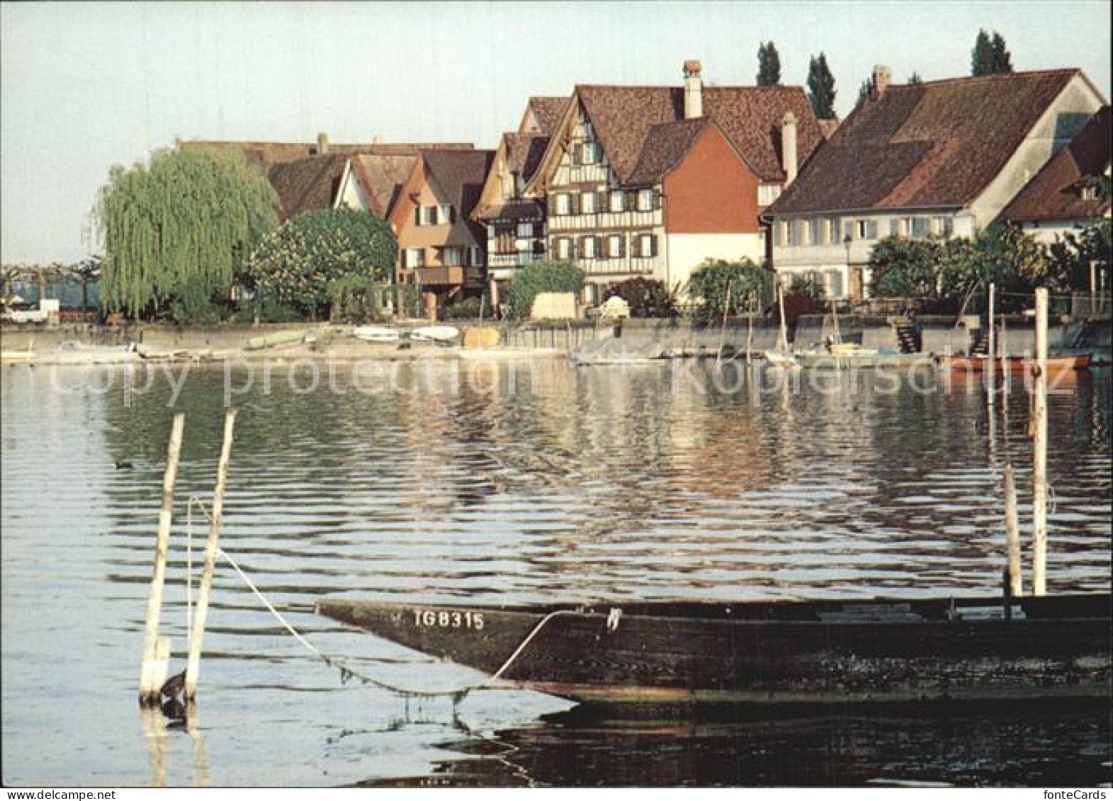 12593176 Ermatingen Oberstaad Landesteg Bootsanlegestelle Ermatingen - Altri & Non Classificati