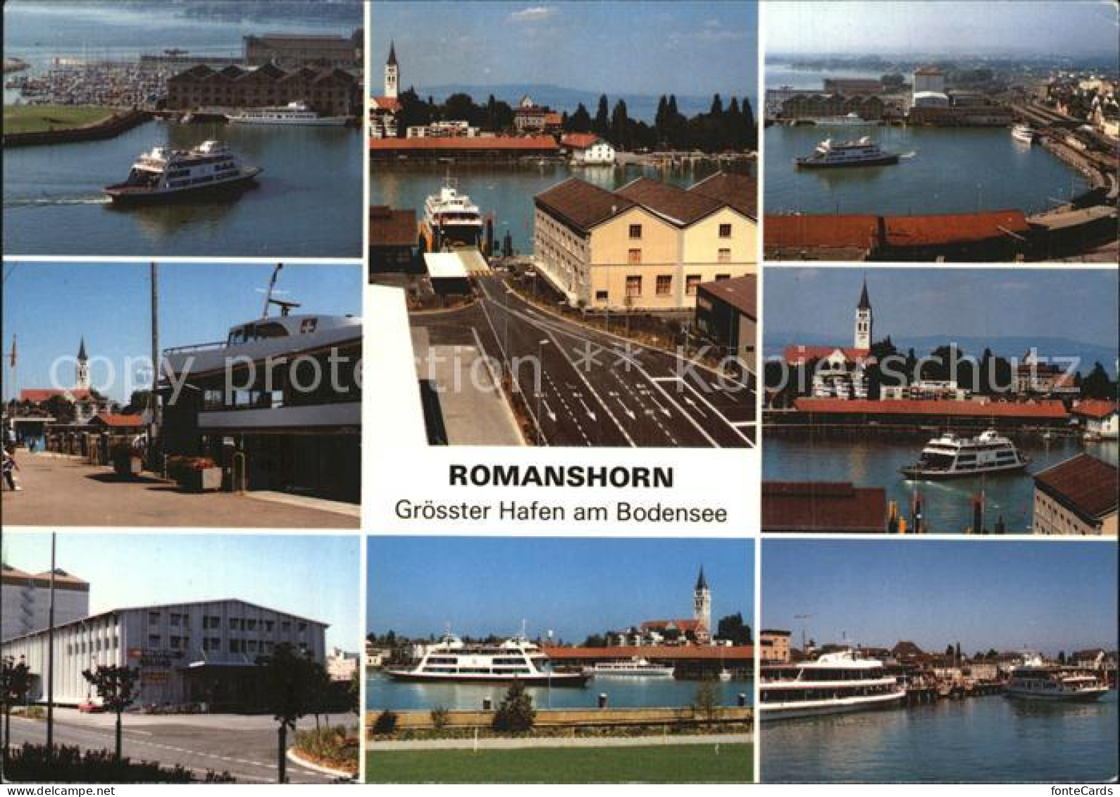 12590926 Romanshorn Bodensee Groesster Hafen SBB Flotte Seeparkanlagen Romanshor - Sonstige & Ohne Zuordnung