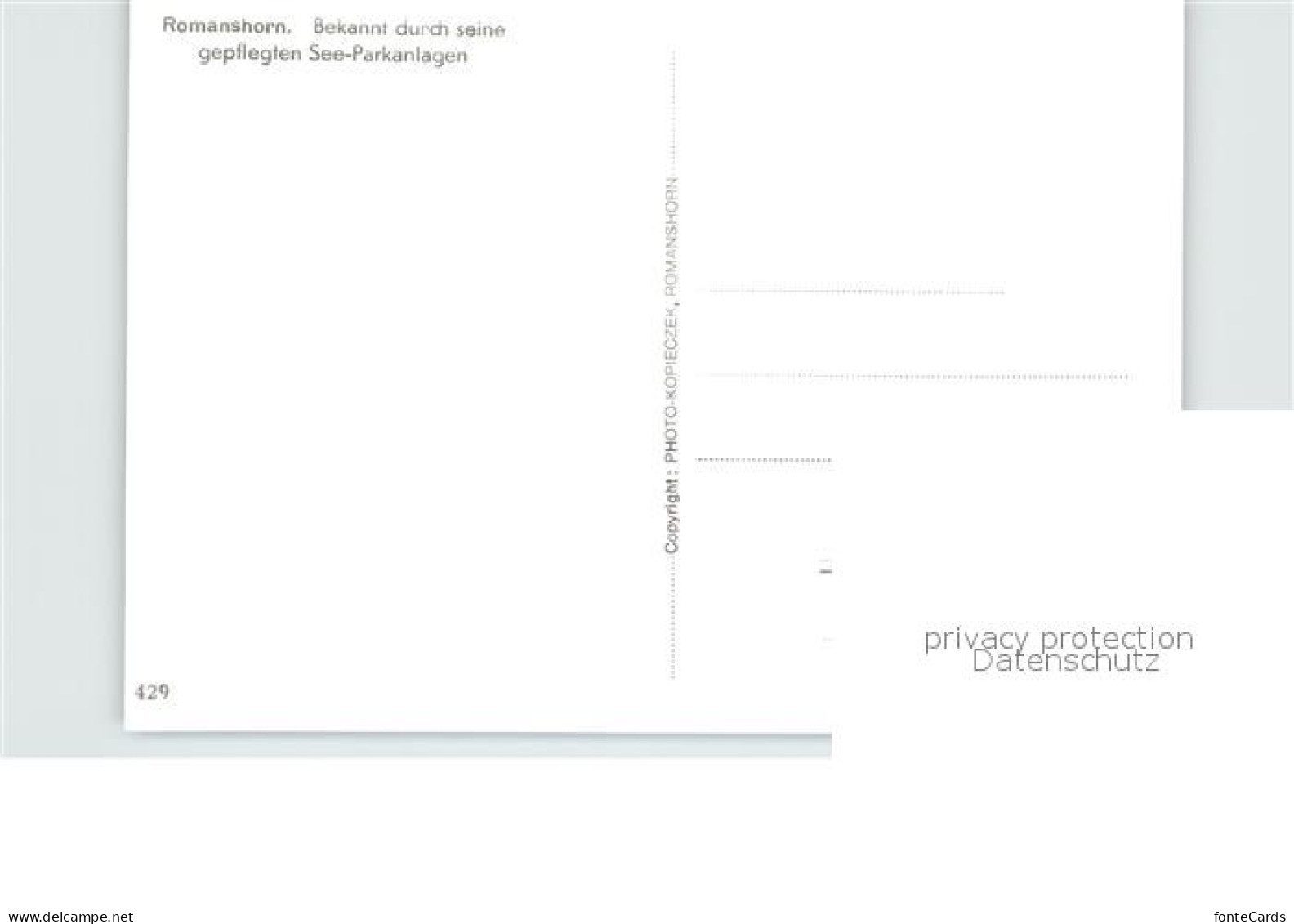 12590146 Romanshorn Bodensee Fliegeraufnahme Hafen Seeparkanlage Romanshorn Bode - Other & Unclassified