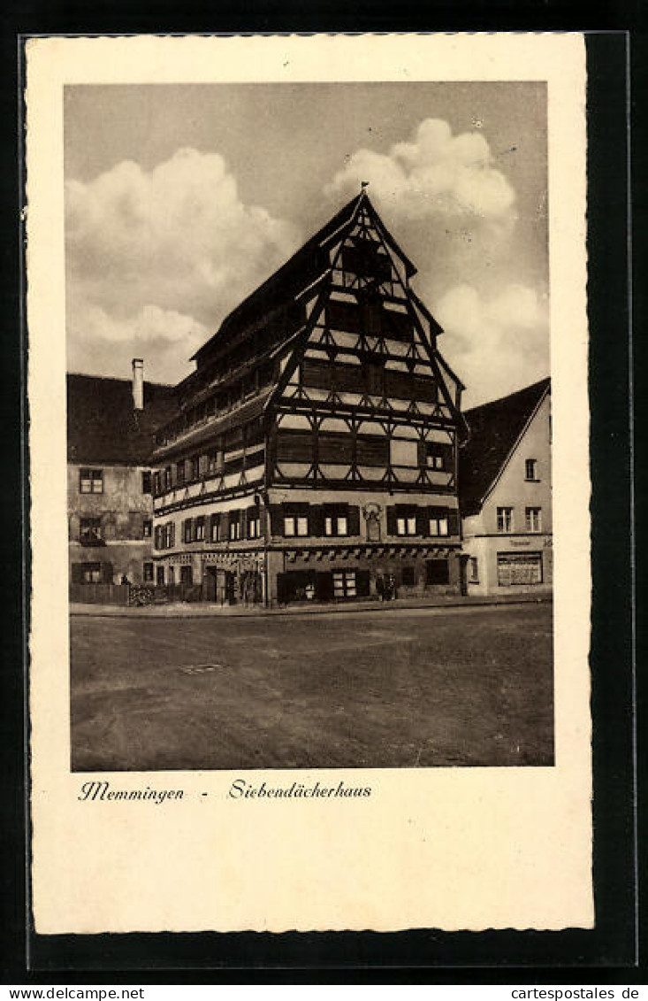 AK Memmingen, Siebendächerhaus  - Memmingen