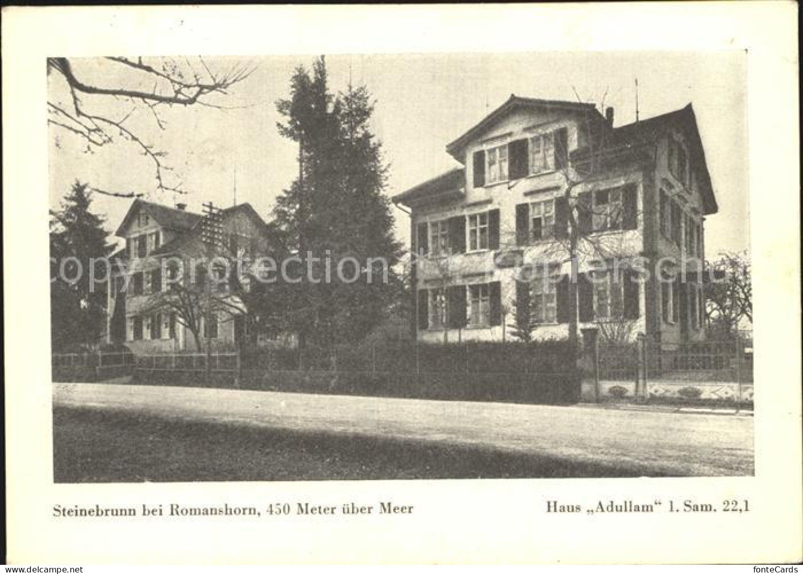 12589356 Steinebrunn Bei Romanshorn Haus Adullam Steinebrunn - Sonstige & Ohne Zuordnung