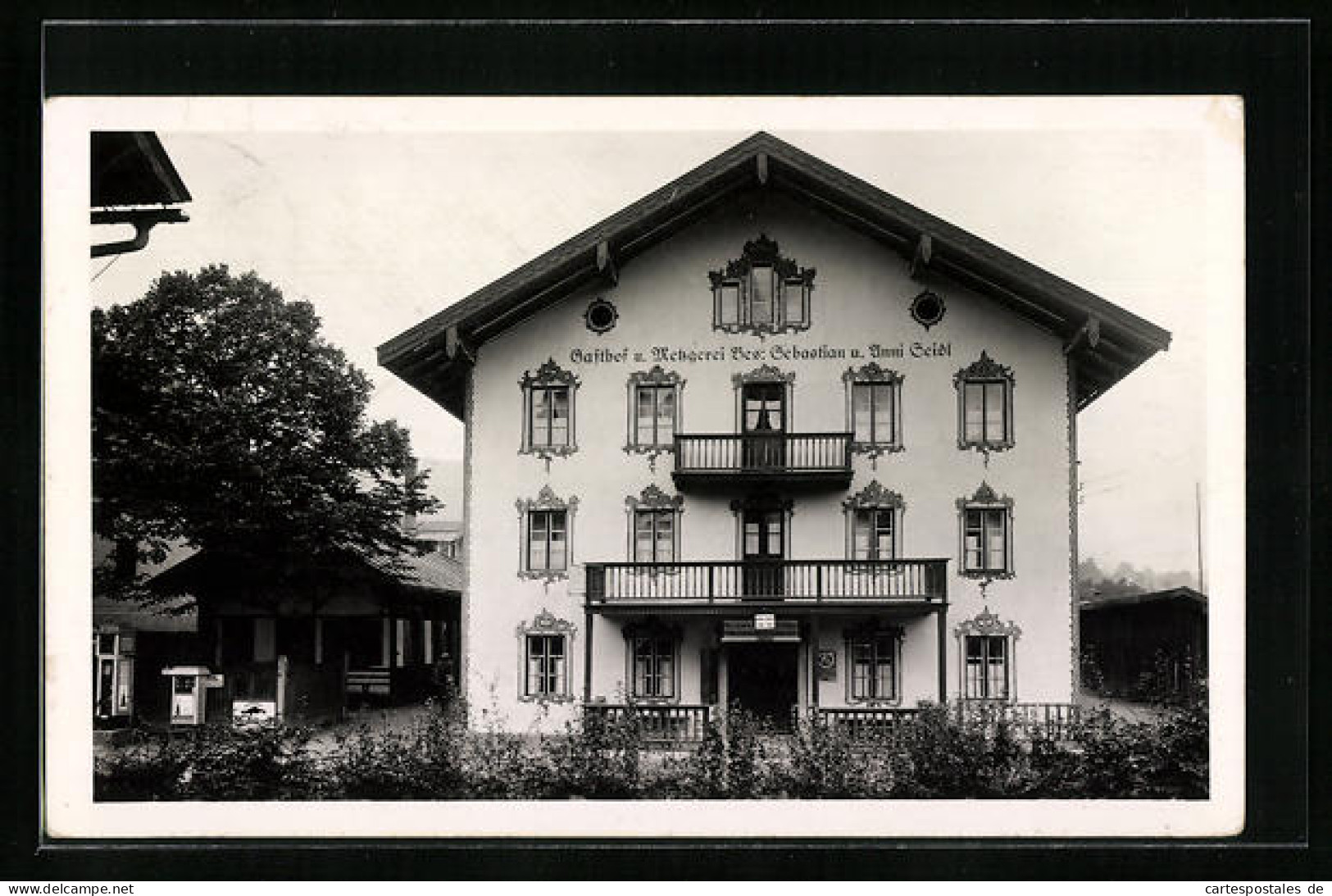 Foto-AK Lausham, Gasthaus Sebastian Und Anni Seidl  - Other & Unclassified