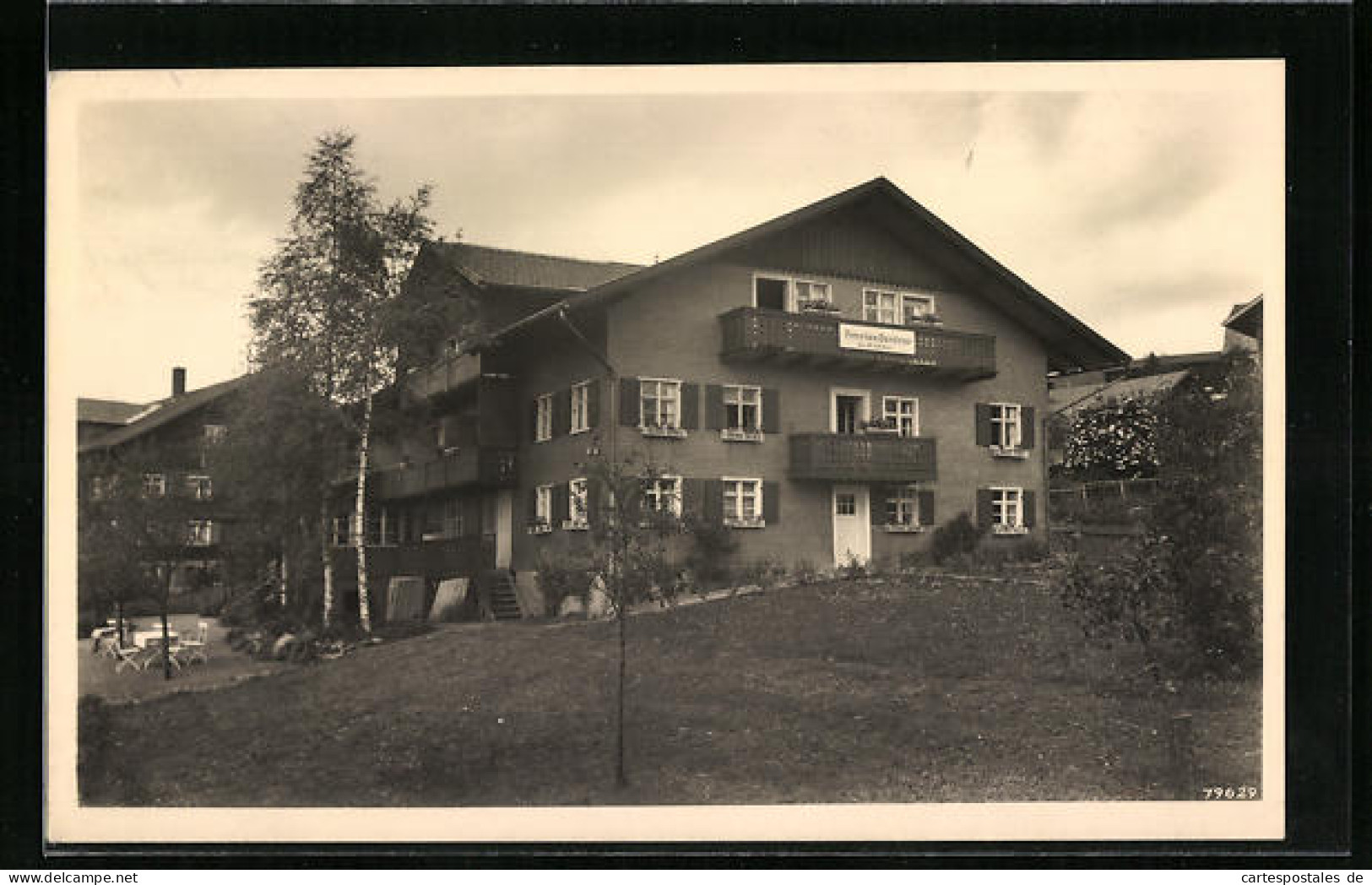 AK Mittelberg /Bayer. Allgäu, Pension Bandelow  - Mittelberg