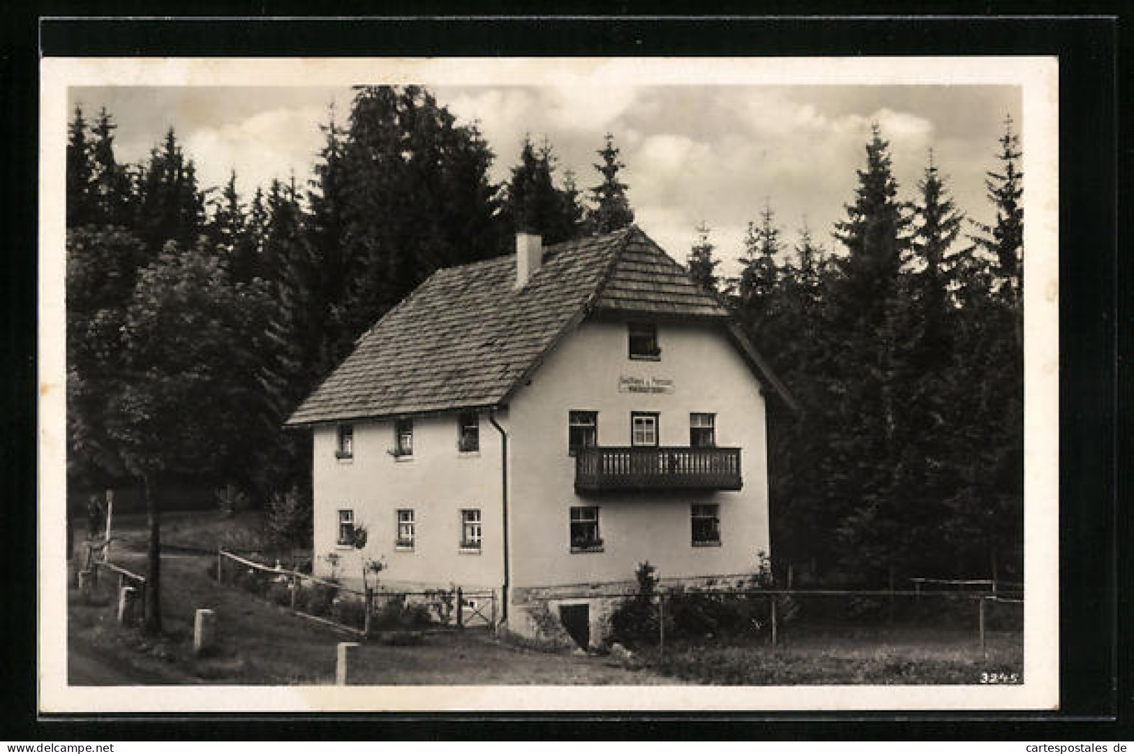 AK Ludwigsthal /Bayer. Ostmark, Gasthaus U. Pension Waldesfrieden  - Other & Unclassified