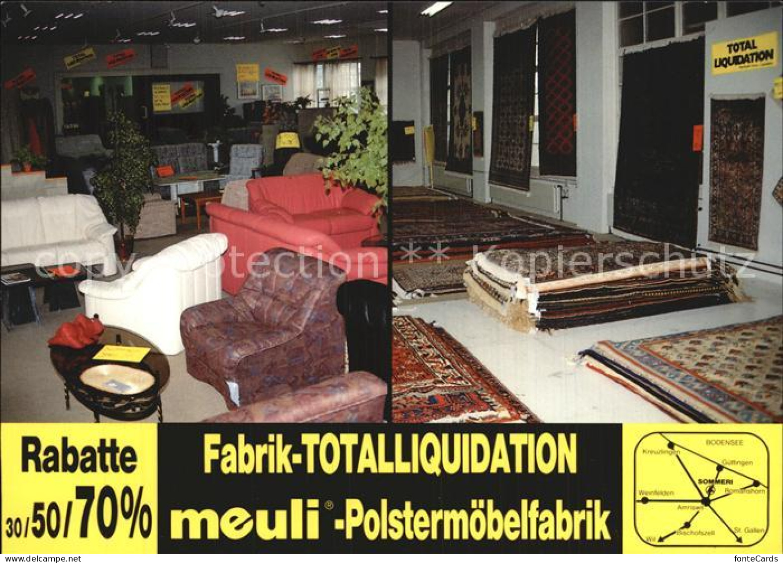 12588526 Sommeri Polstermoebelfabrik Meuli Fabrik Totalliquidation Sommeri - Altri & Non Classificati