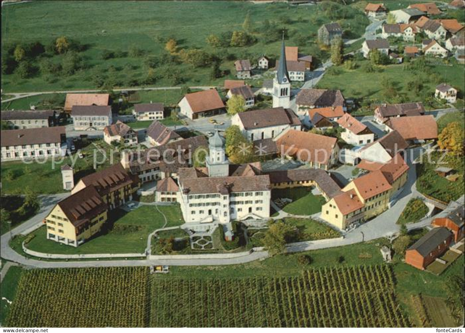 12588446 Herdern Steckborn Dorfteil Mit Kolonie Fliegeraufnahme Herdern - Sonstige & Ohne Zuordnung