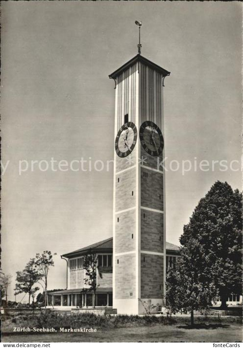 12587646 Seebach Zuerich Markuskirche Seebach - Autres & Non Classés