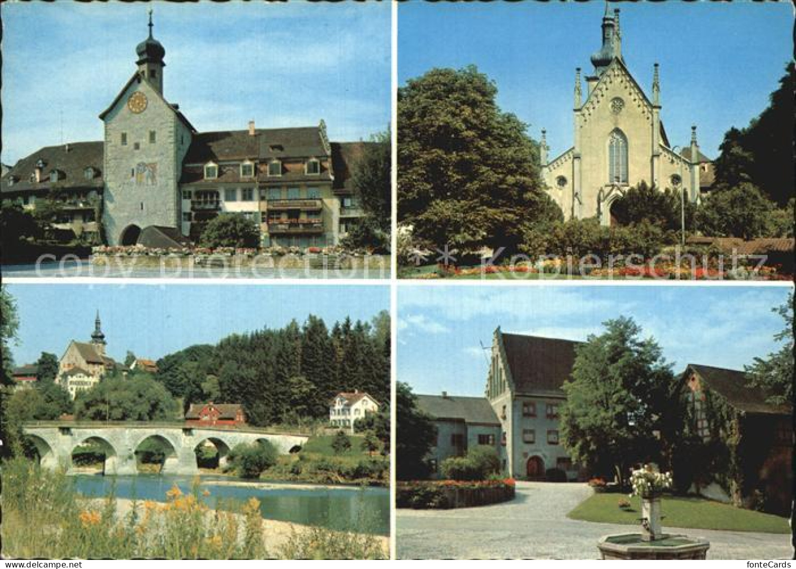 12587536 Bischofszell Bogenturm Kirche Thurbruecke Schloss Bischofszell - Other & Unclassified