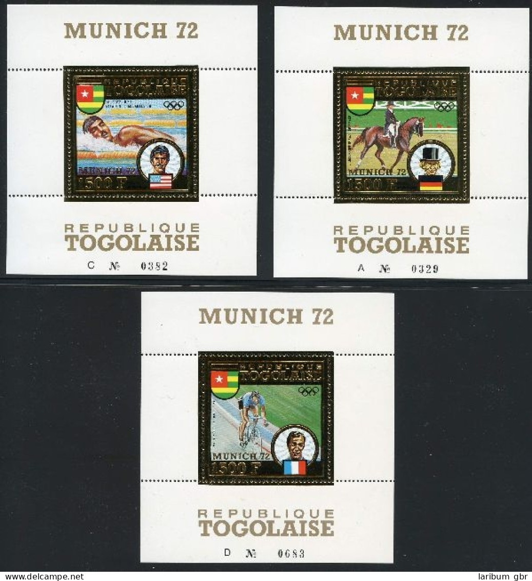 Togo Block 70-72 A Postfrisch Olympiade 1972 #JG715 - Other & Unclassified