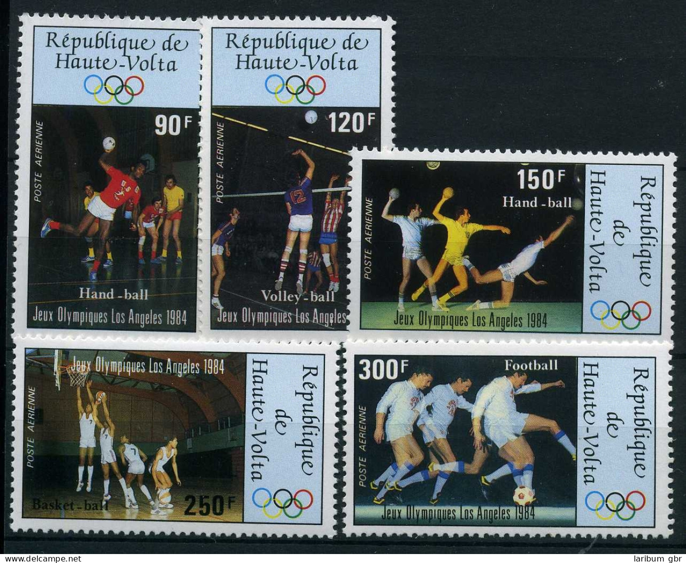 Postfrisch Obervolta MiNr 929-33 ** Olympiade #HL093 - Burkina Faso (1984-...)