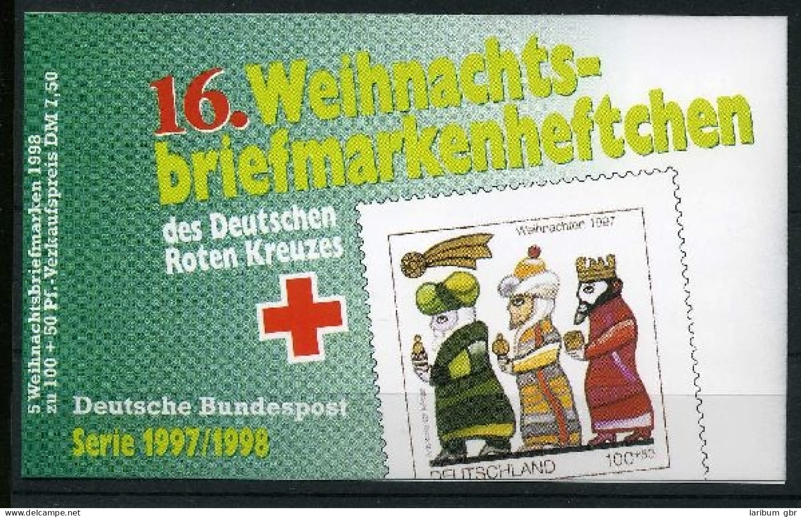 Bund Rotes Kreuz Markenheftchen 1997 Mit 1959 Postfrisch #IJ096 - Otros & Sin Clasificación