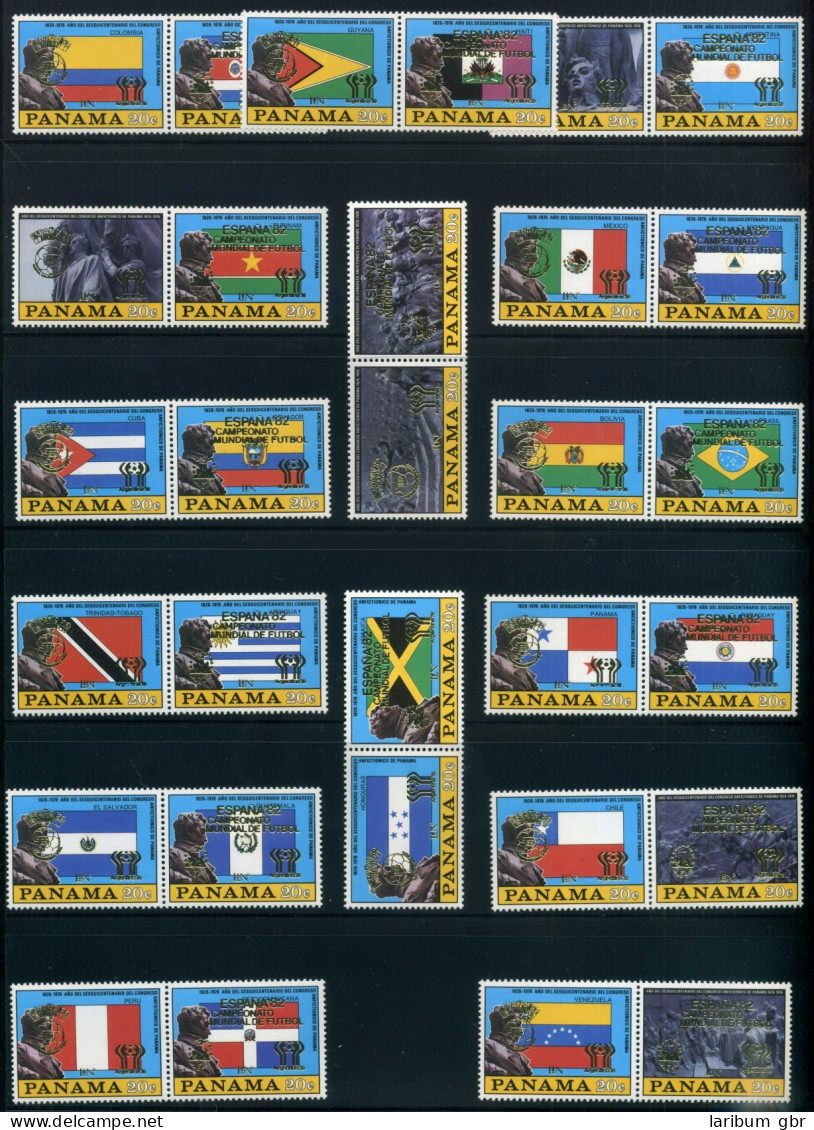 Panama 1458-1487 Postfrisch Flaggen #IV295 - Panama