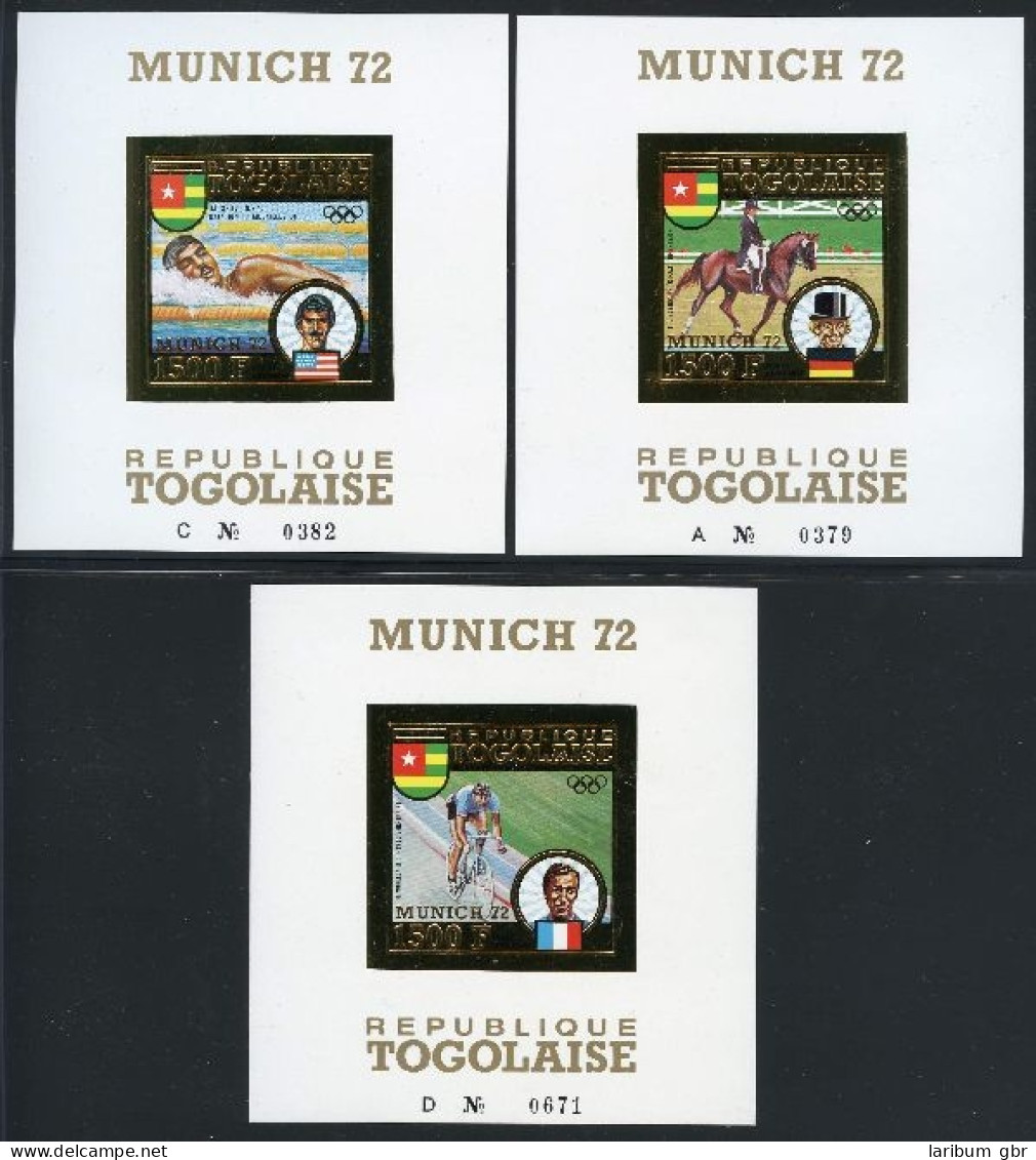 Togo Block 70-72 B Postfrisch Olympiade 1972 #JG716 - Other & Unclassified