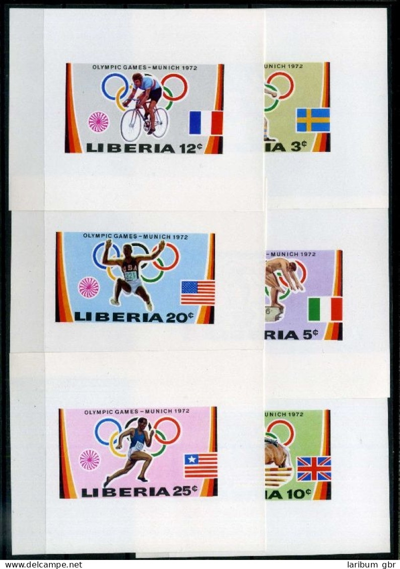 Liberia 826-31 Postfrisch Olympiade 1972 #JG709 - Liberia