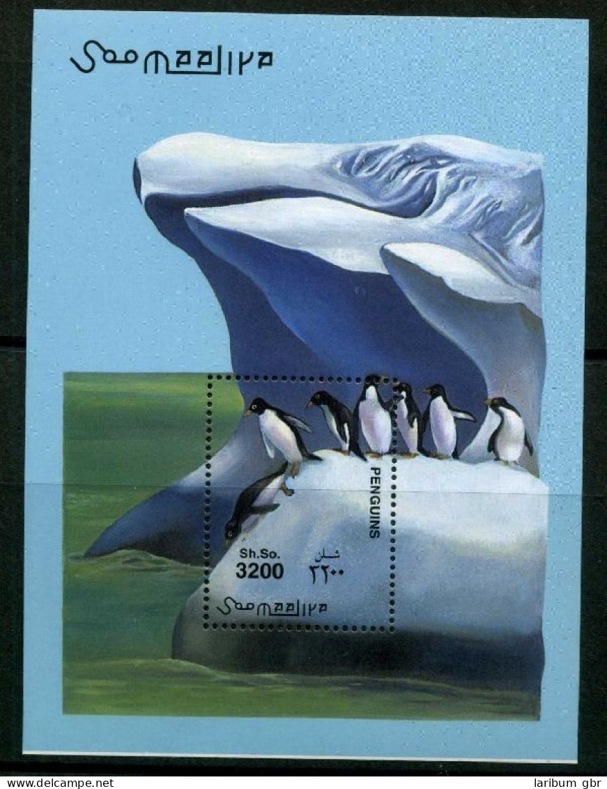 Somalia Block 77 Postfrisch Pinguine #JC585 - Somalia (1960-...)