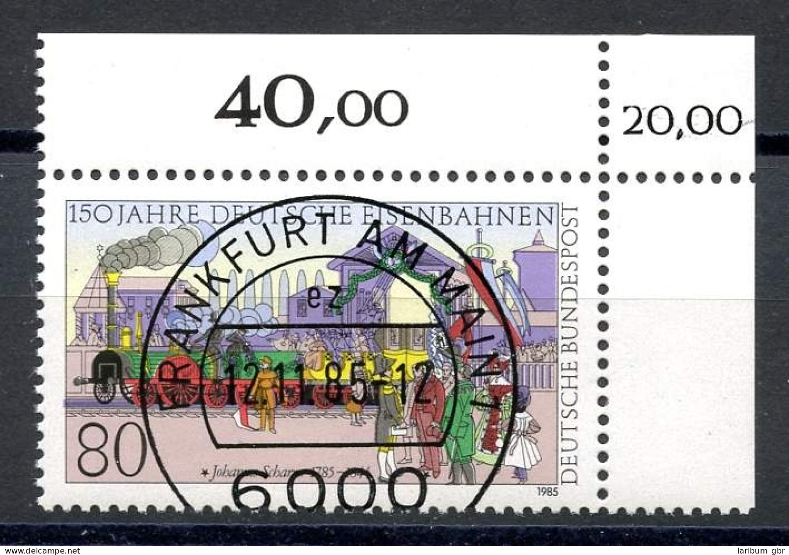 Bund 1264 Gestempelt KBWZ #IN600 - Used Stamps