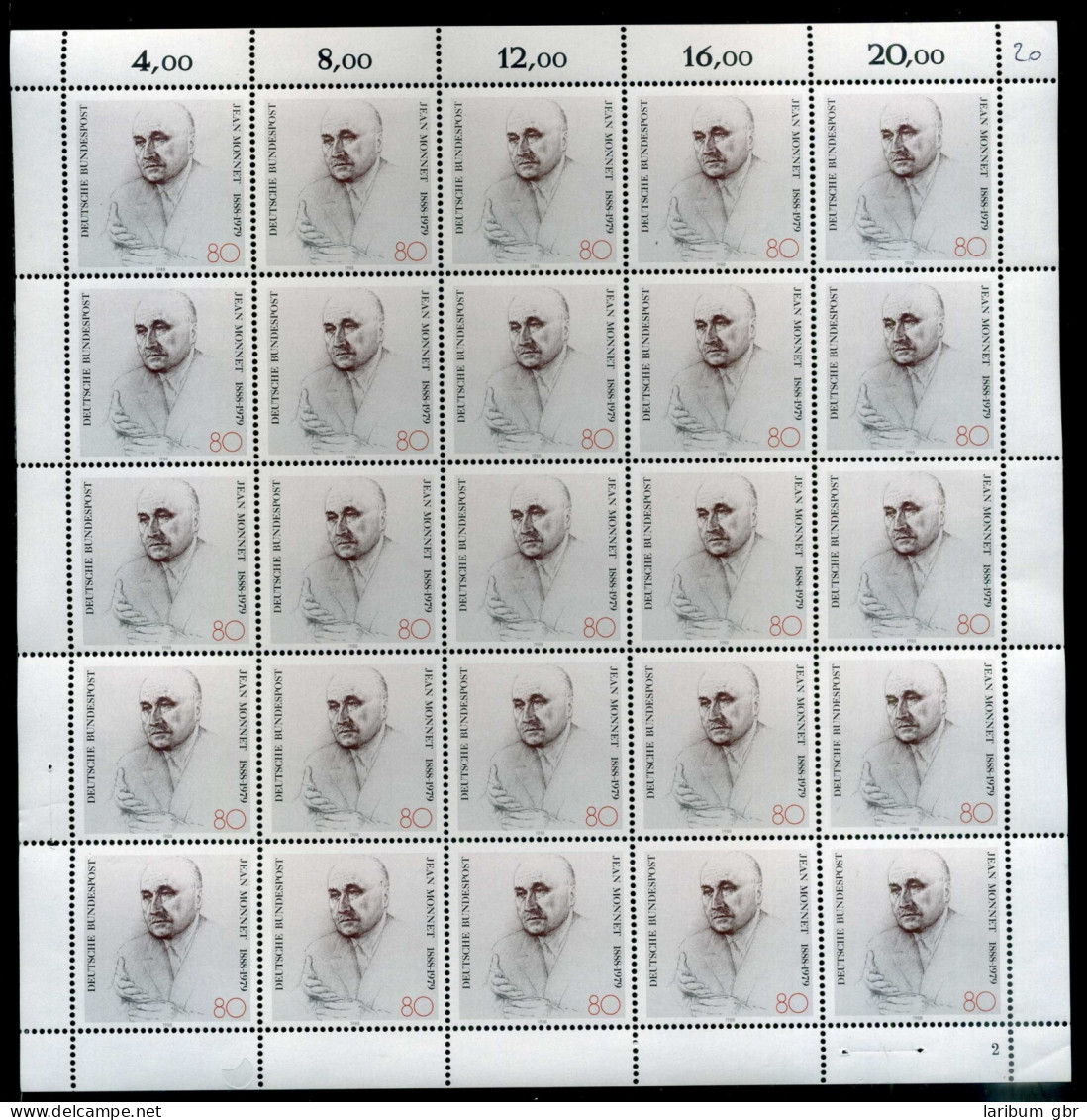 Bund KB 1372 Postfrisch Persönlichkeiten #IV288 - Altri & Non Classificati