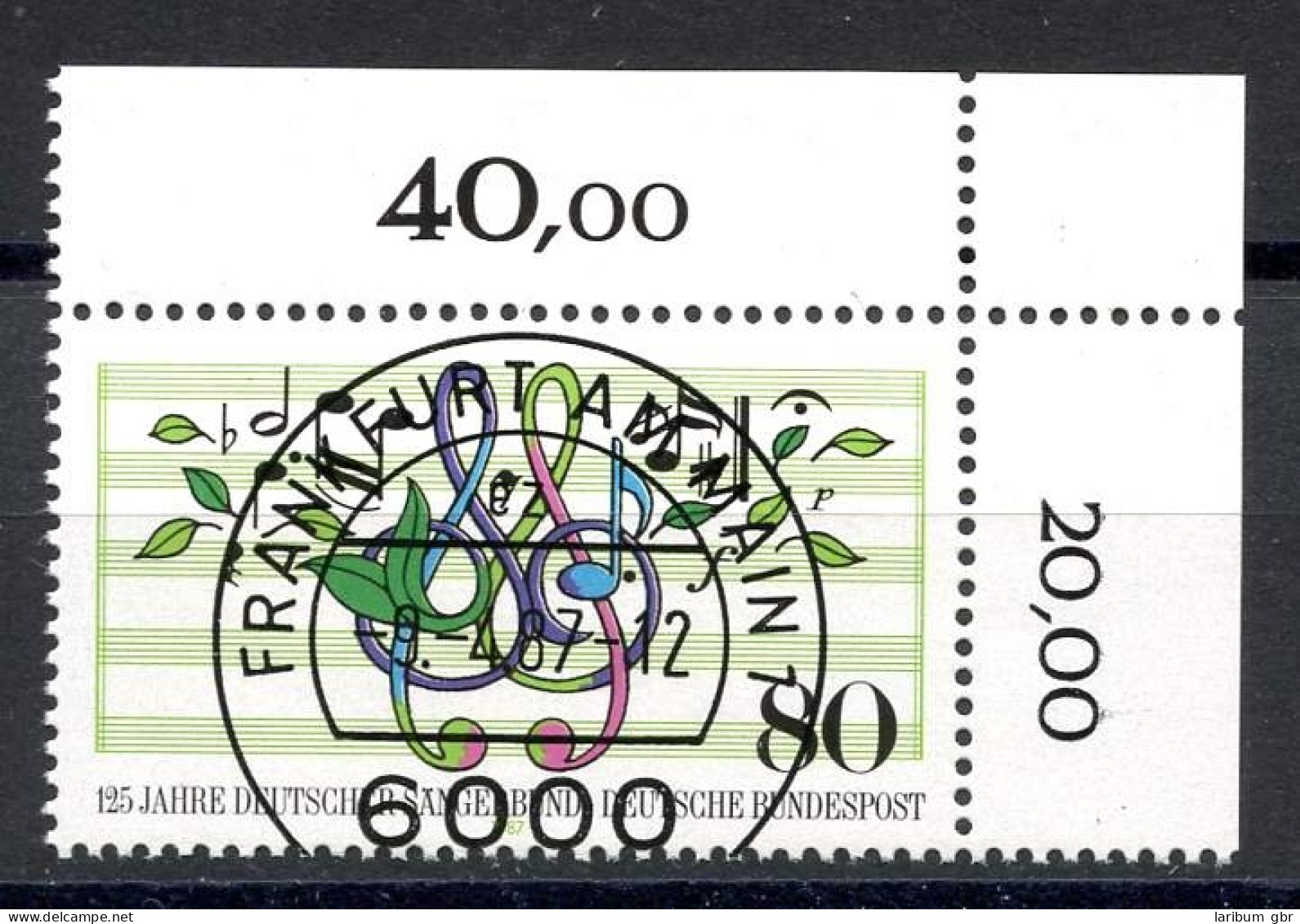 Bund 1319 Gestempelt KBWZ #IN606 - Used Stamps