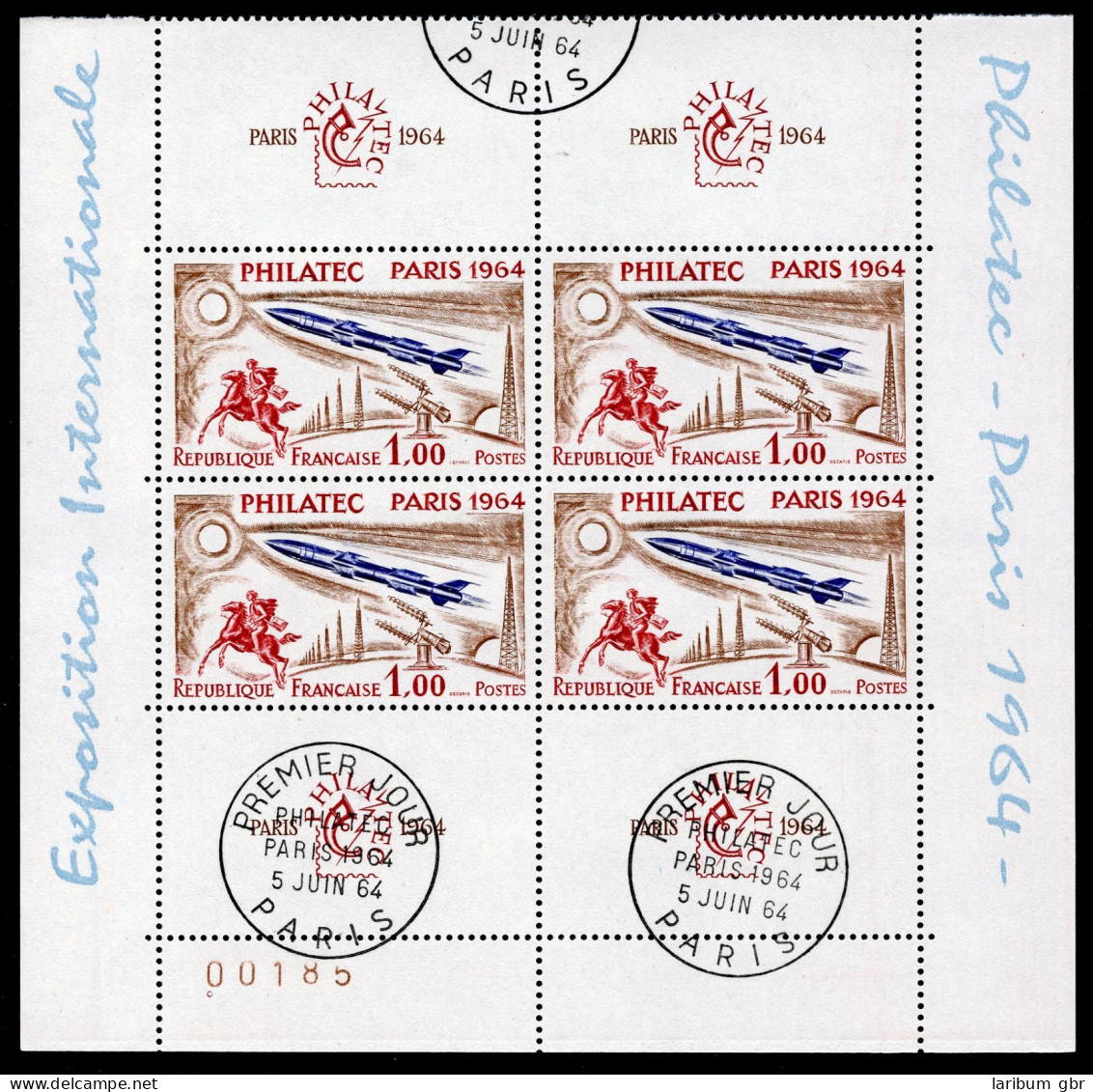 Frankreich 4er Block 1480 Zf Postfrisch Marken **, Zf EtSt #IV354 - Altri & Non Classificati