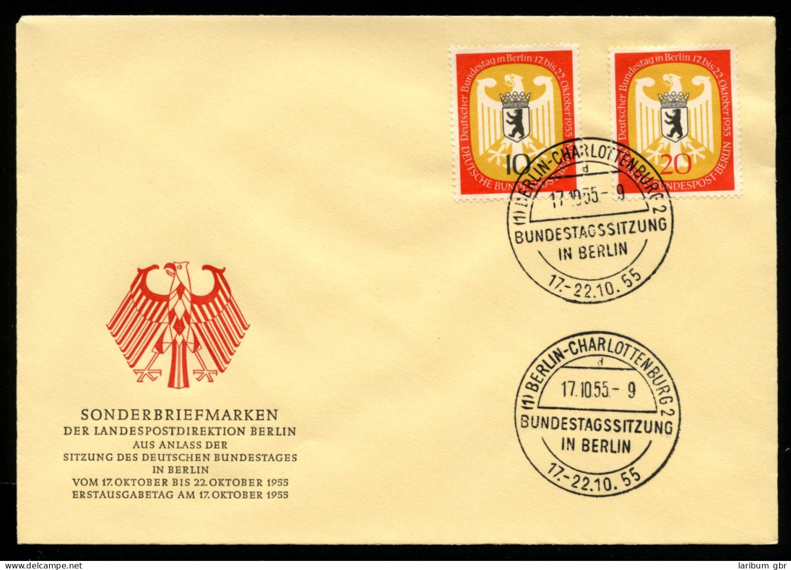 Berlin 129-130 Ersttagesbrief/FDC #IS614 - Other & Unclassified