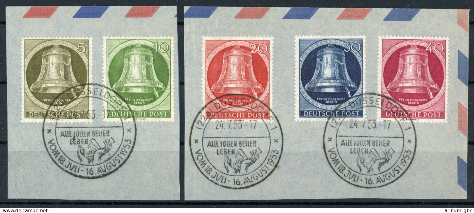Berlin 82-86 Sonderstempel Briefstück #JS150 - Autres & Non Classés