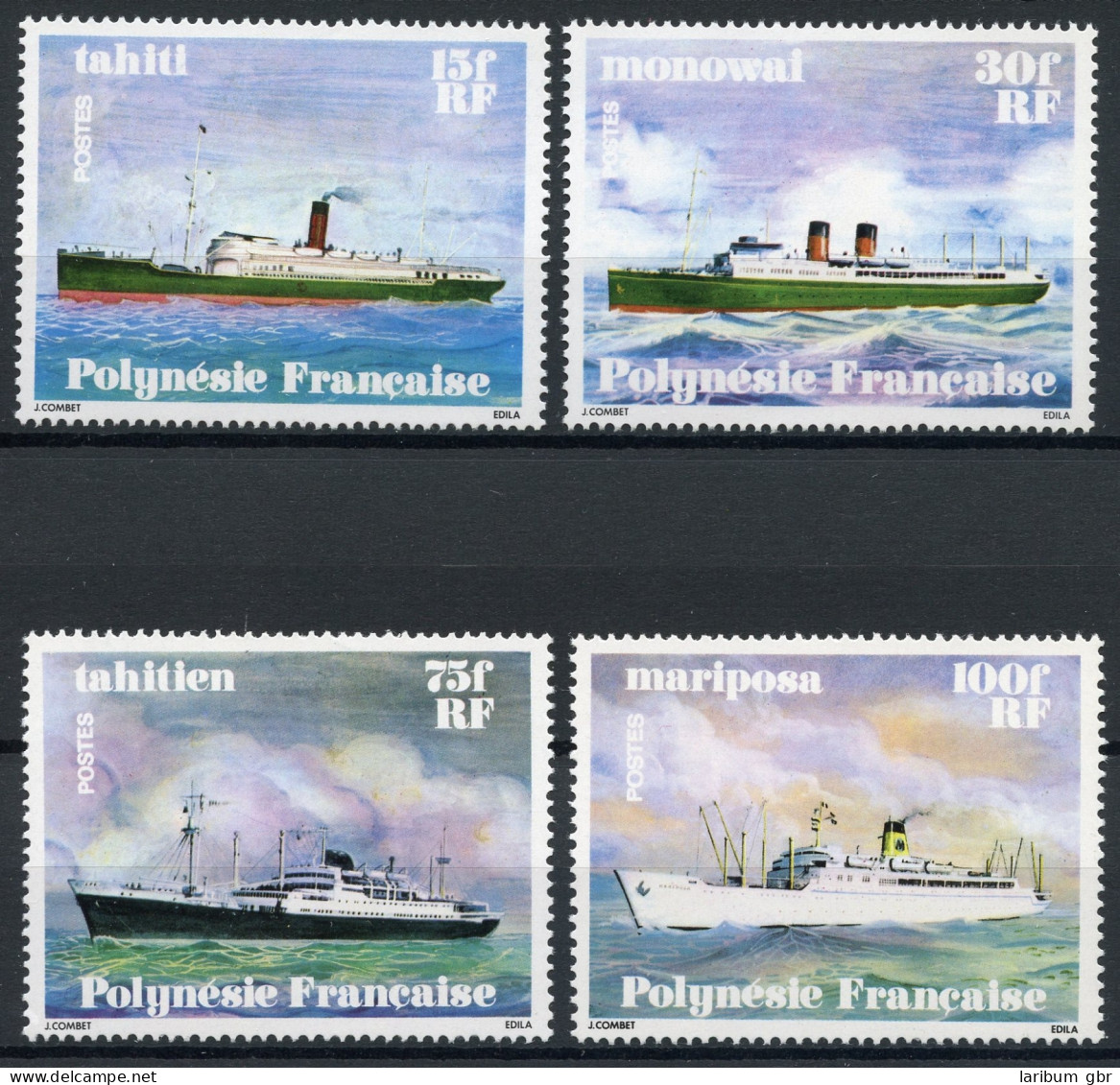 Franz. Polynesien 268-271 Postfrisch Schiffe #IF530 - Altri & Non Classificati