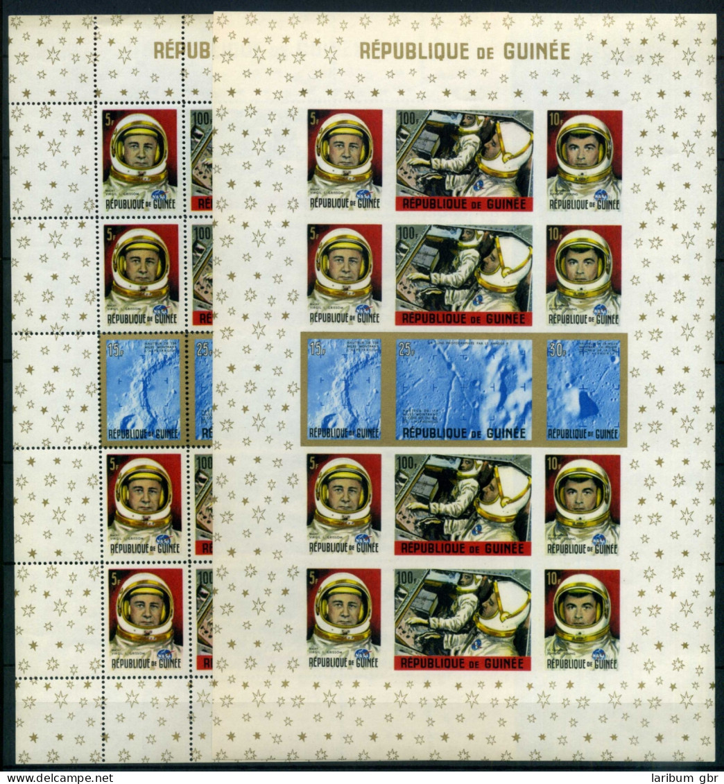 Guinea Block 9 A+B Postfrisch Raumfahrt #IF062 - Guinee (1958-...)